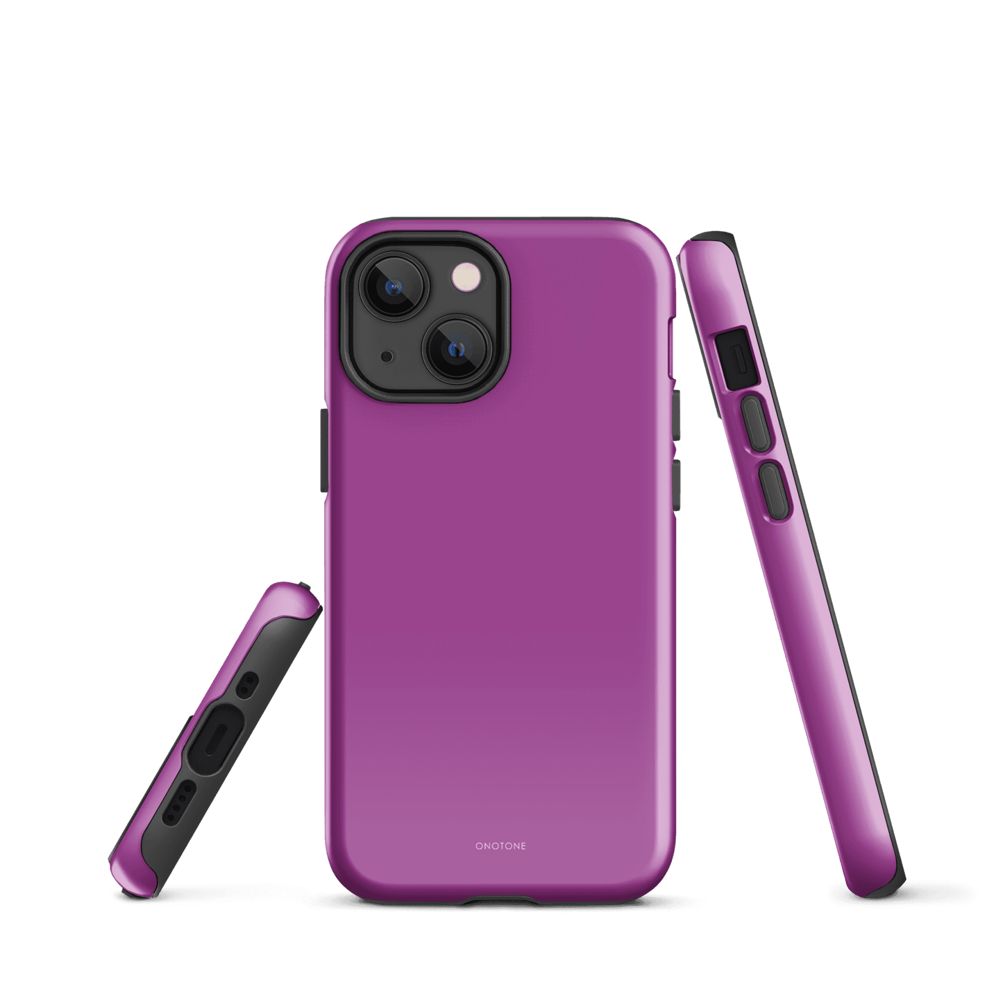 Solid Color purple iPhone® Case - Pantone® 253