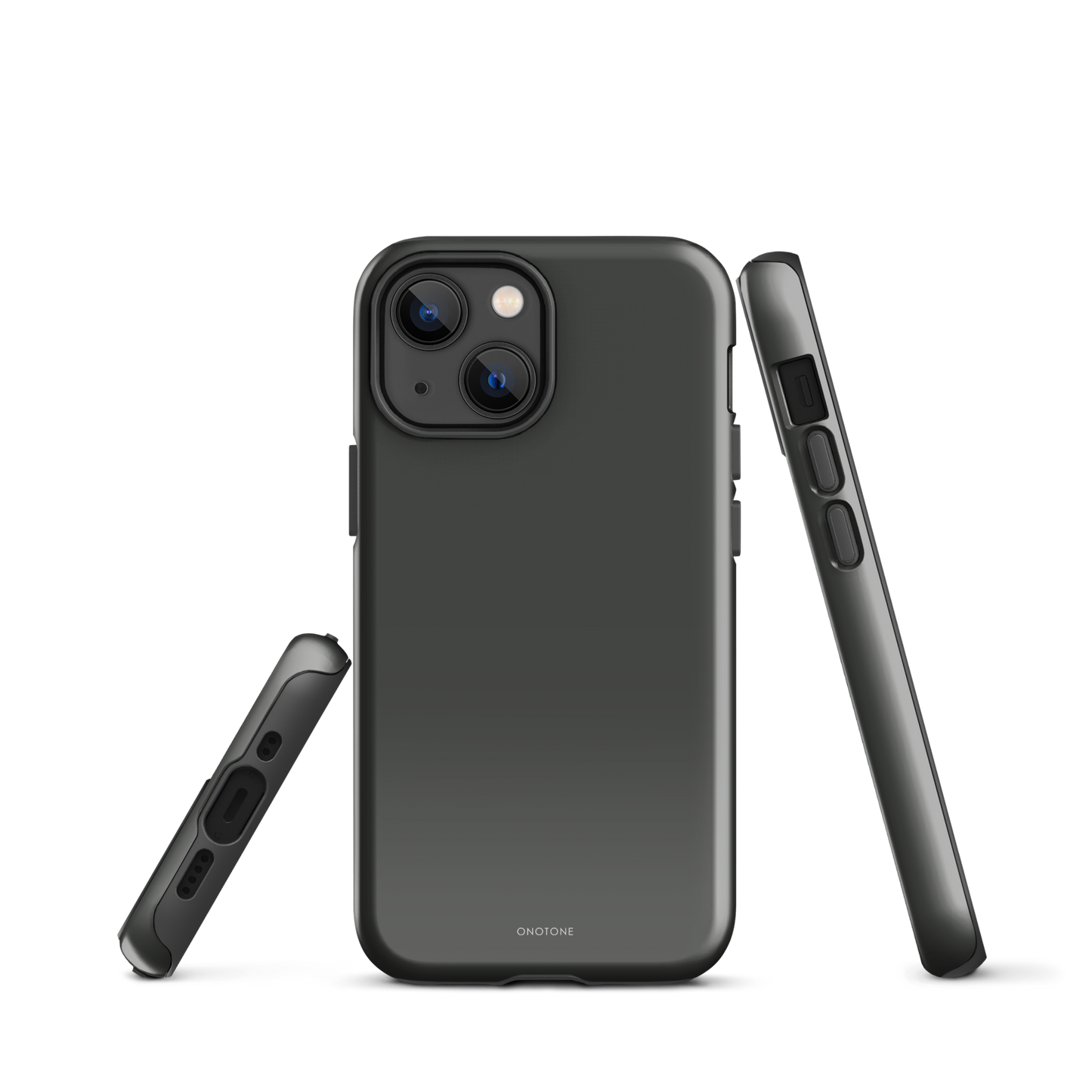 GRAY MINIMALIST IPHONE® CASE - PANTONE® 447