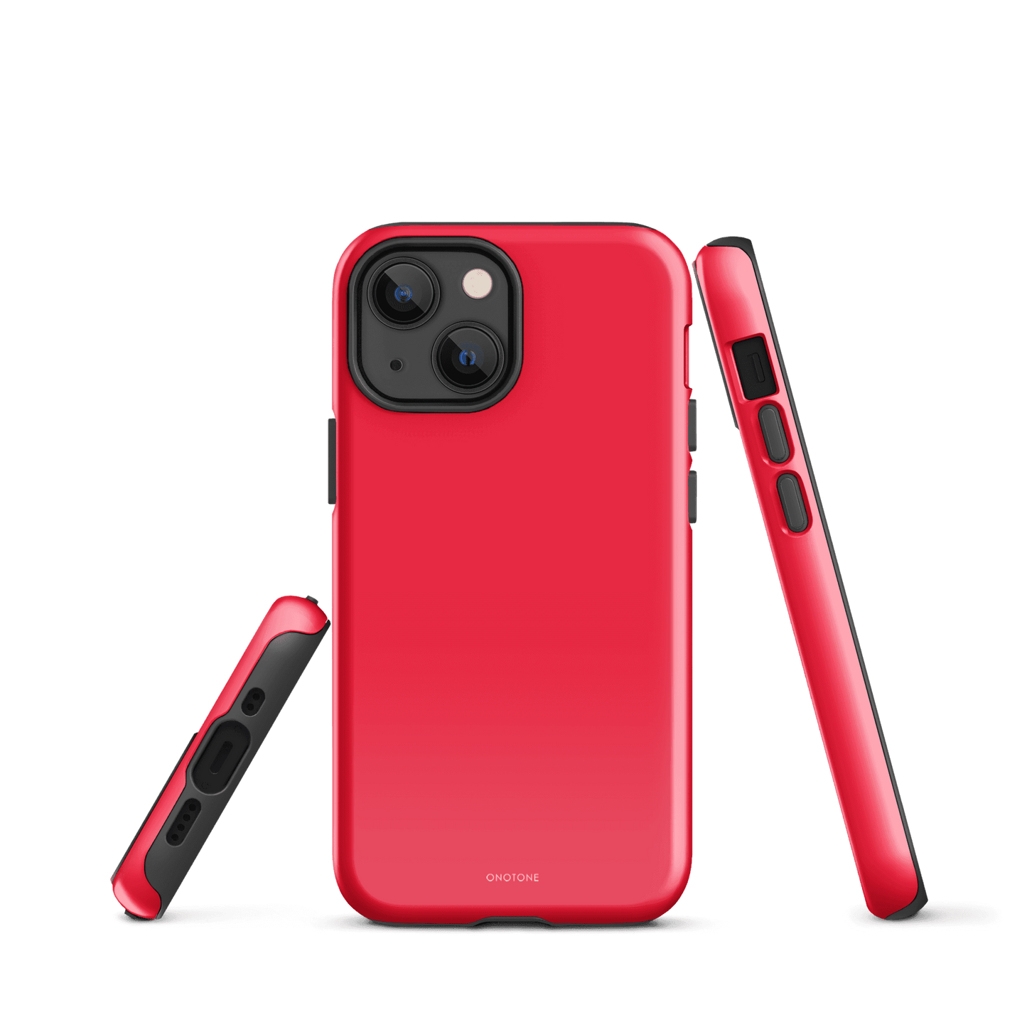 Neon Red iPhone Case