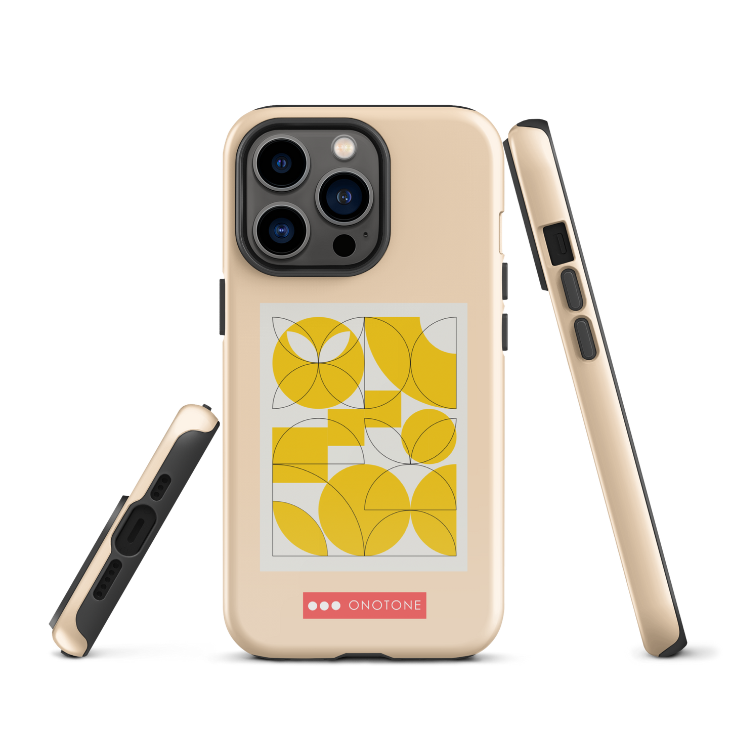 Dual Layer Bauhaus modern iPhone® Case
