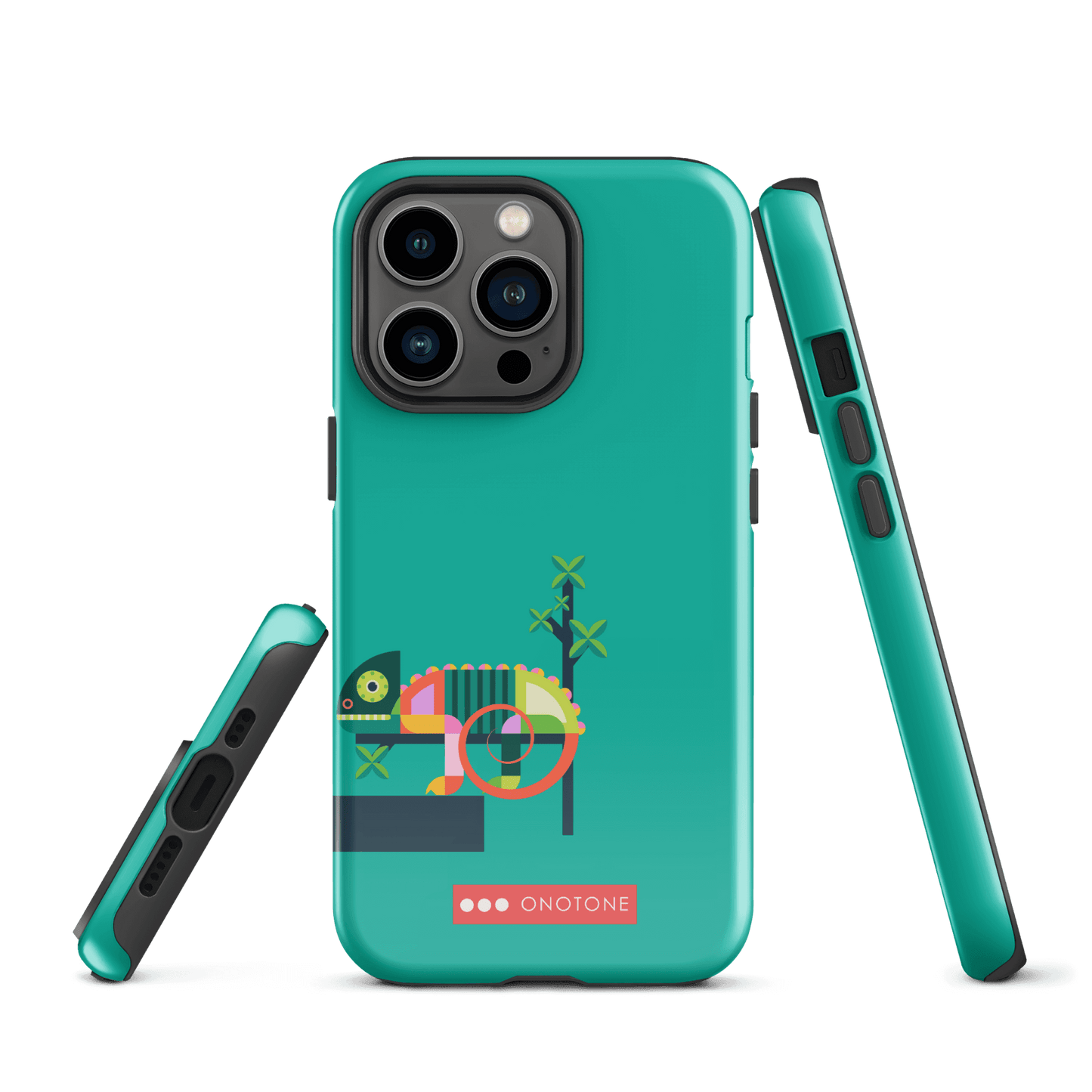 Dual Layer green modern iPhone® Case ( MD-2569)