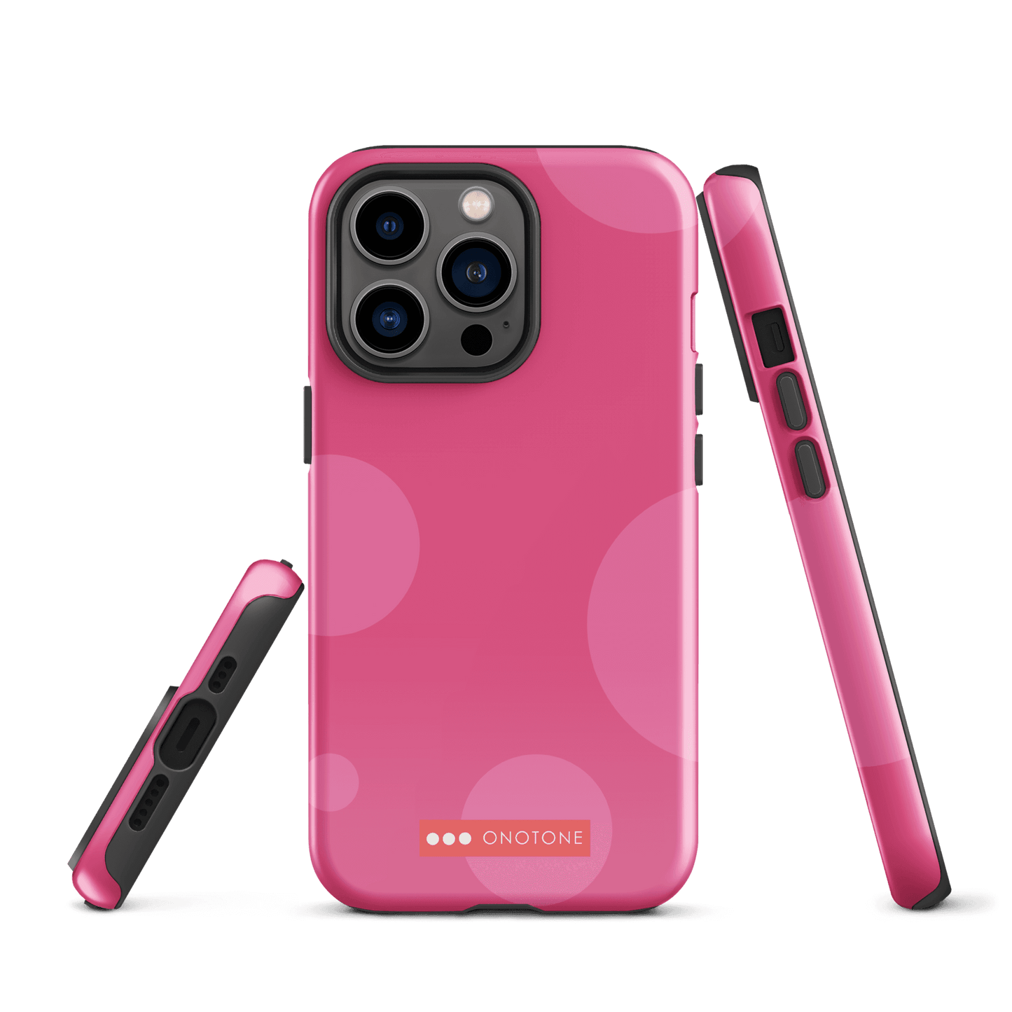 Dual Layer pink modern iPhone® Case ( MD-1729)