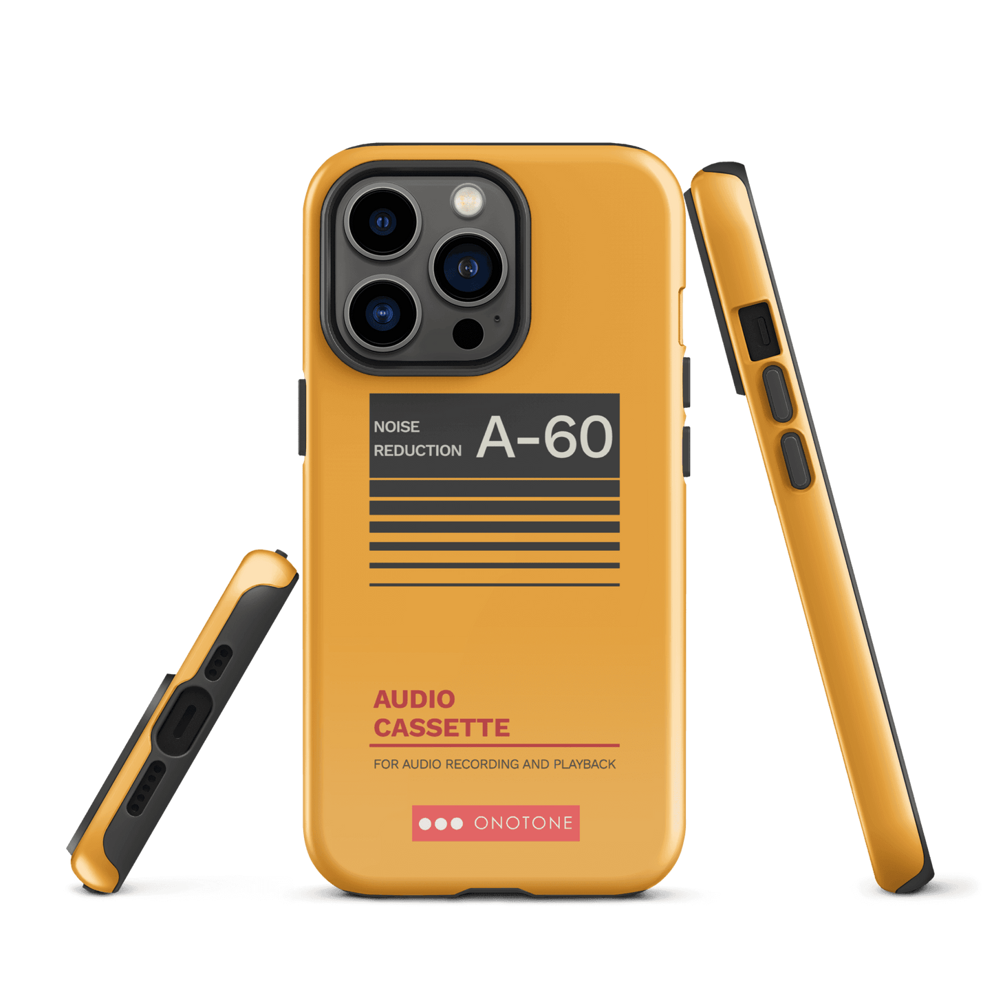 Dual Layer audio casette modern iPhone® Case ( MD-1225)