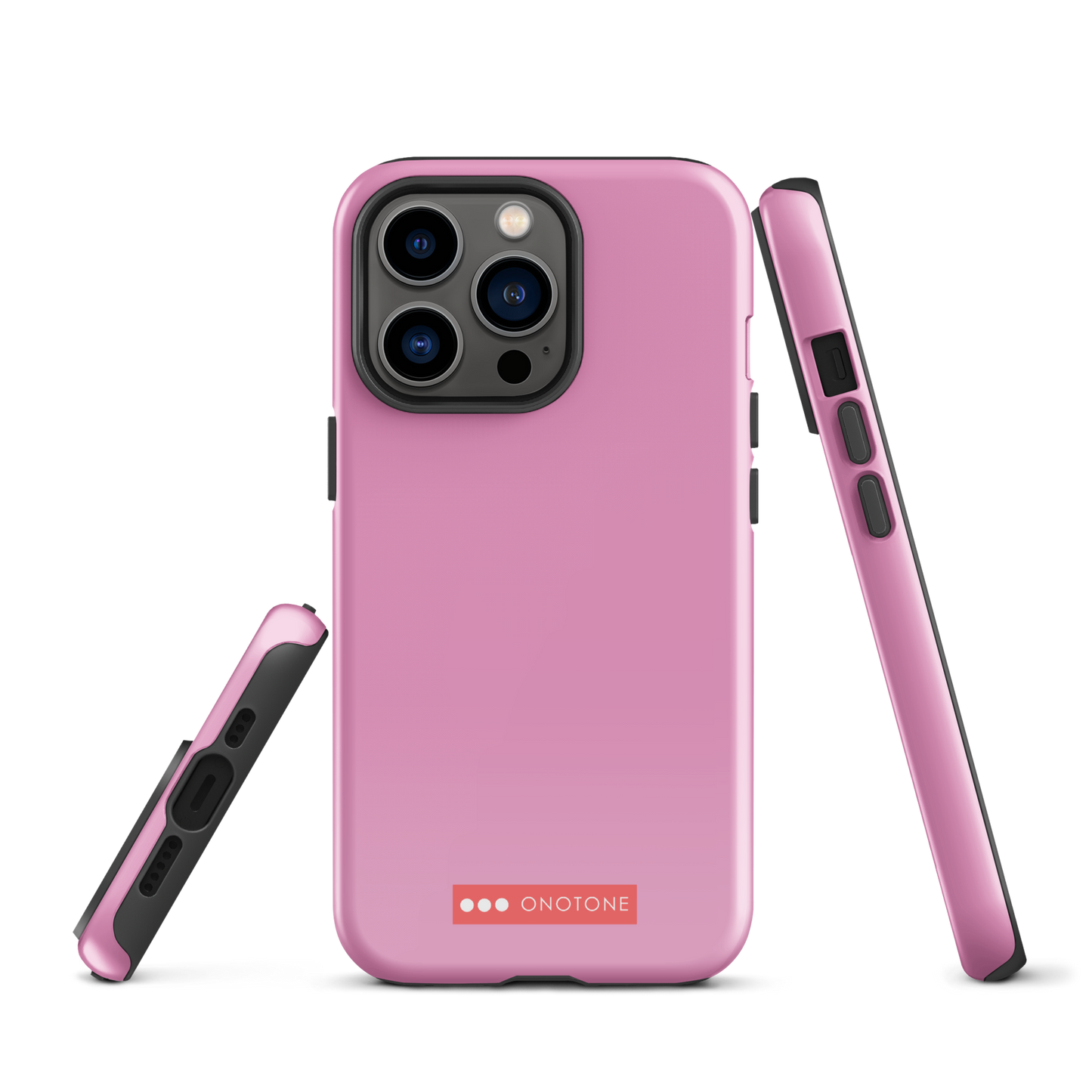 Dual Layer pink iPhone® Case - Pantone® 333