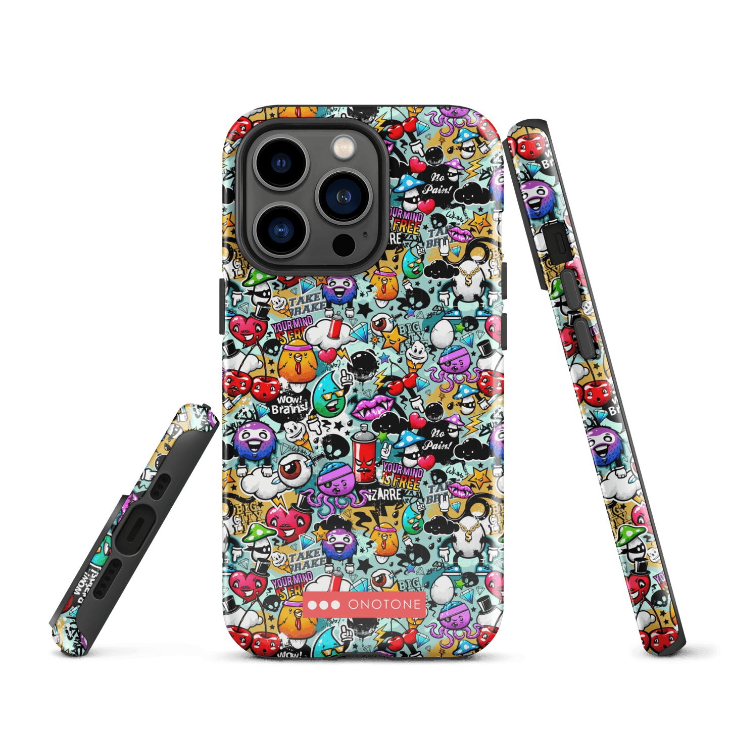 Dual Layer iPhone® Case with Street Art