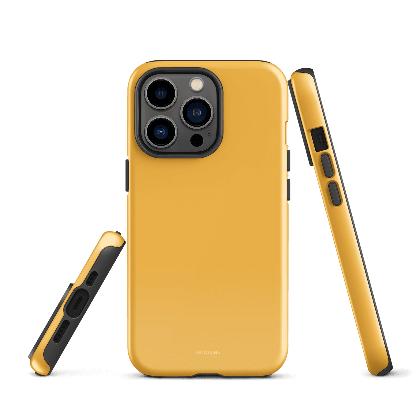 Dual Layer yellow iPhone® Case - Pantone® 136