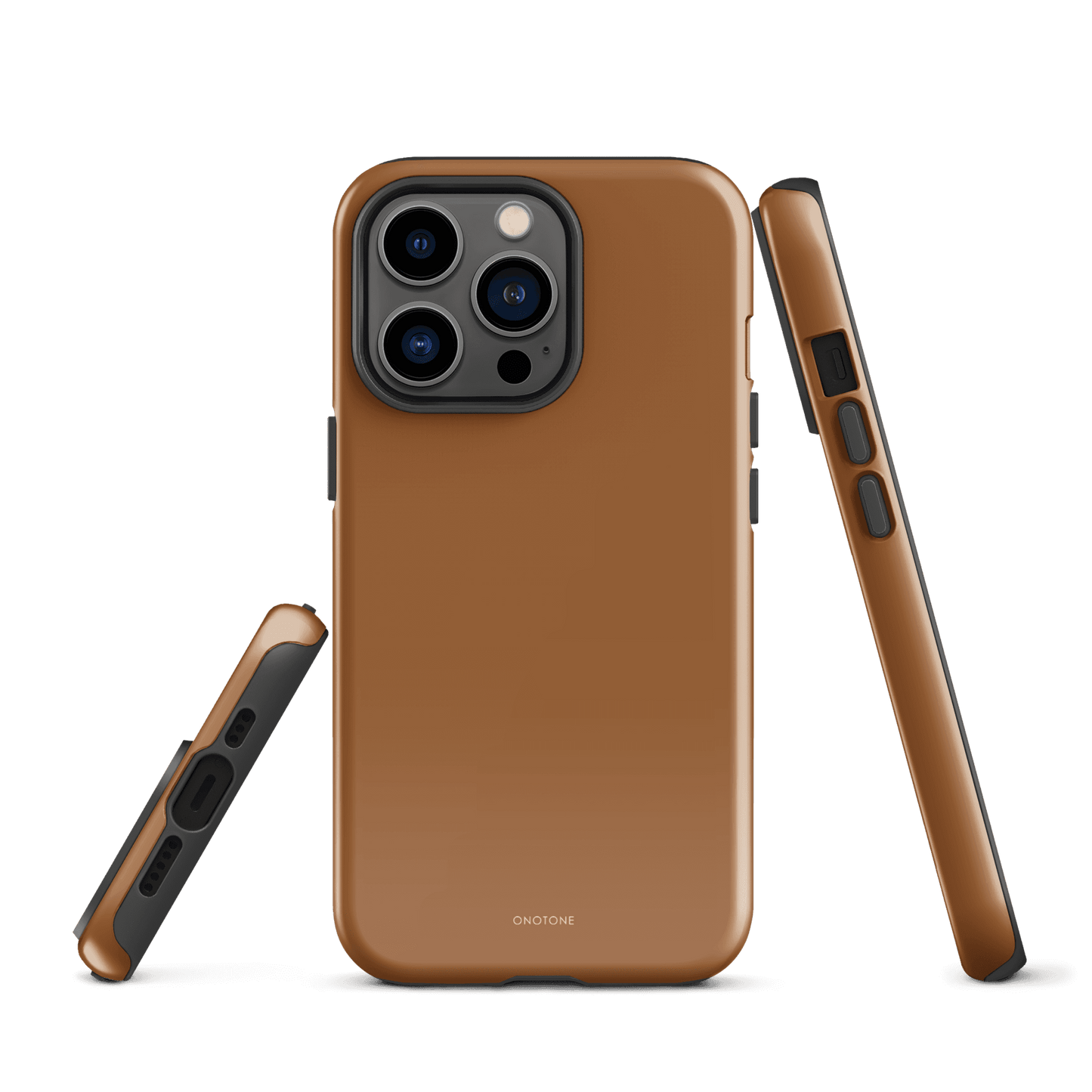 Solid Color brown iPhone® Case - Pantone® 154