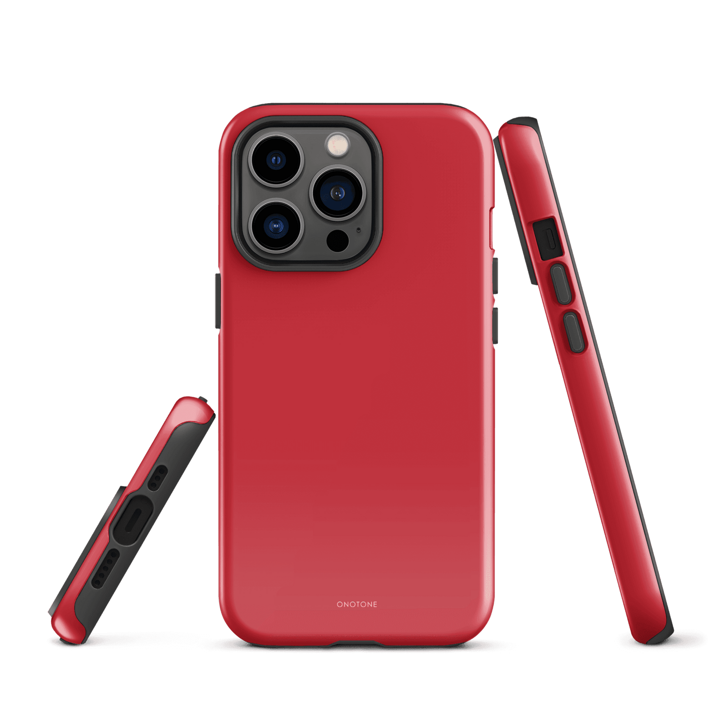Solid Color red iPhone® Case - Pantone® 186