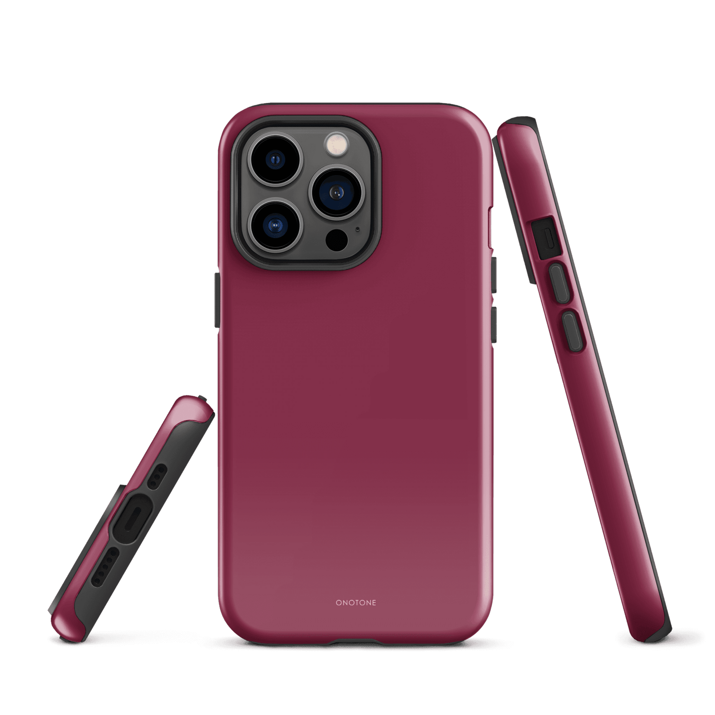 Solid Color red iPhone® Case - Pantone® 208