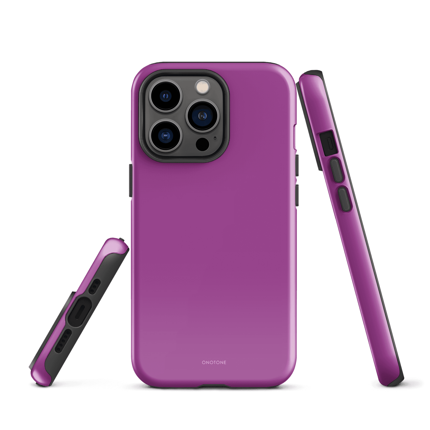 Solid Color purple iPhone® Case - Pantone® 253