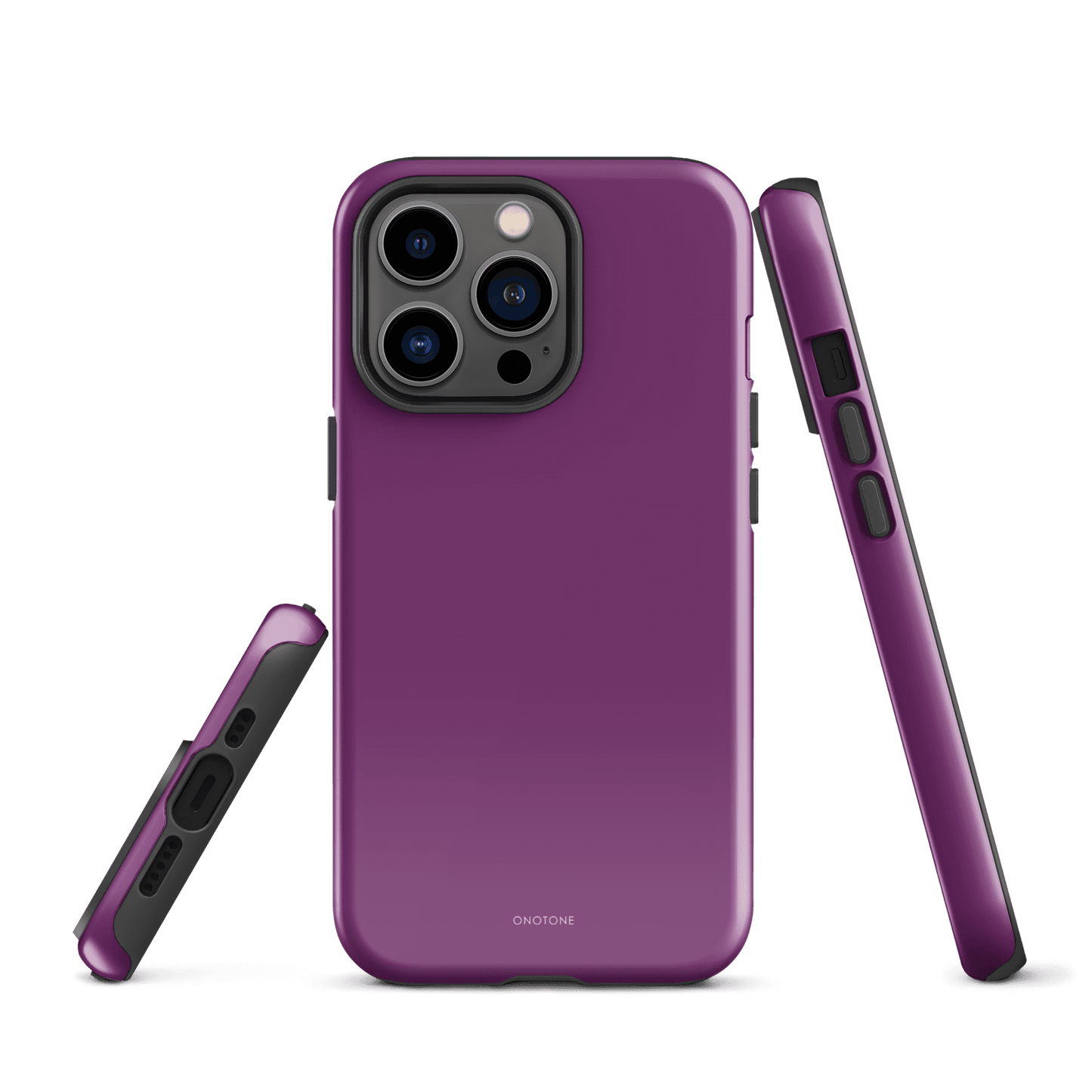 Solid Color purple iPhone® Case - Pantone® 255