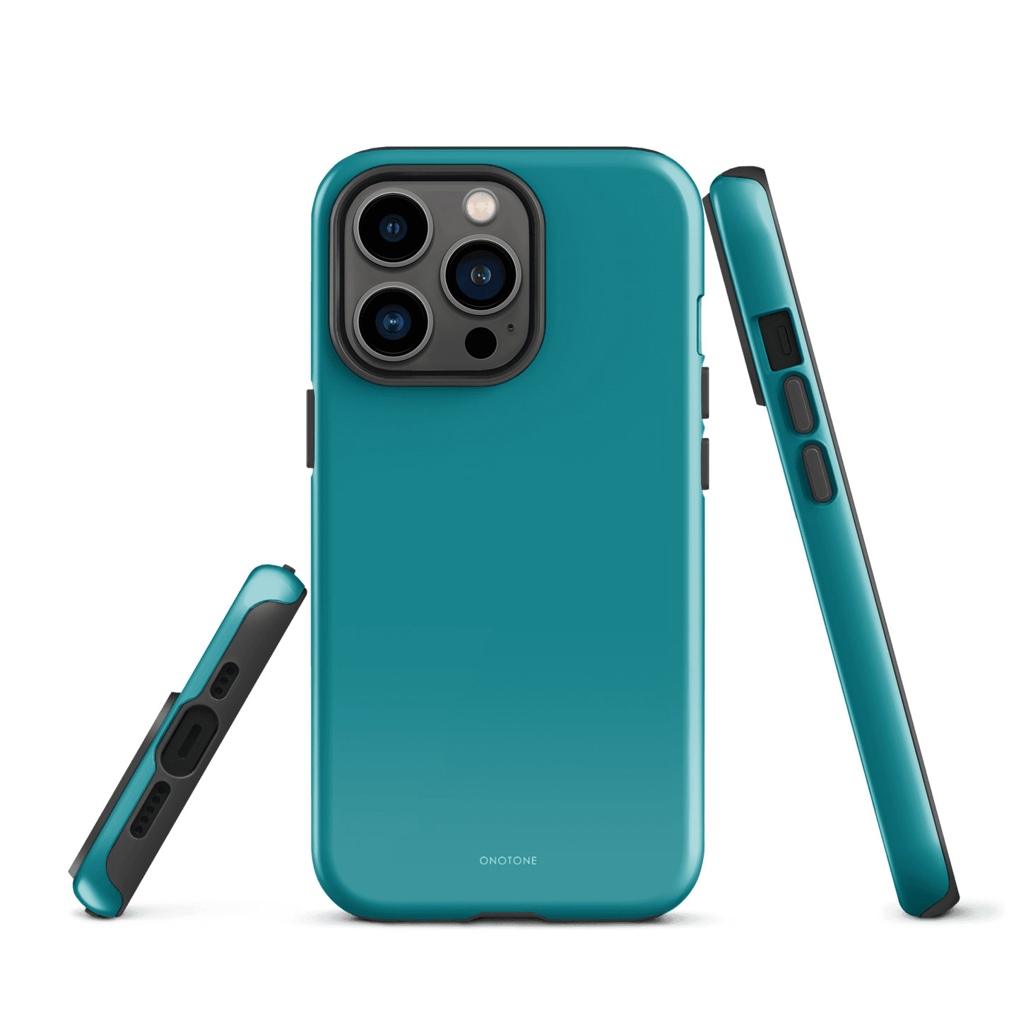 Solid Color teal iPhone® Case - Pantone® 321