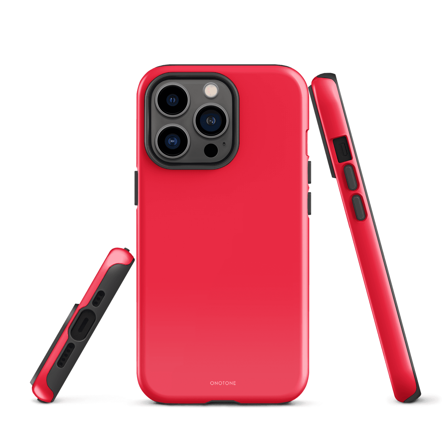 Neon Red iPhone Case