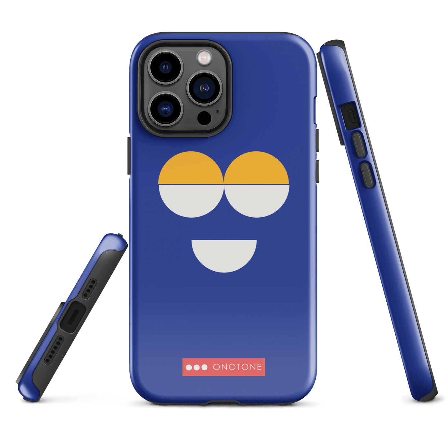 Dual Layer blue modern iPhone® Case ( MD-2961)