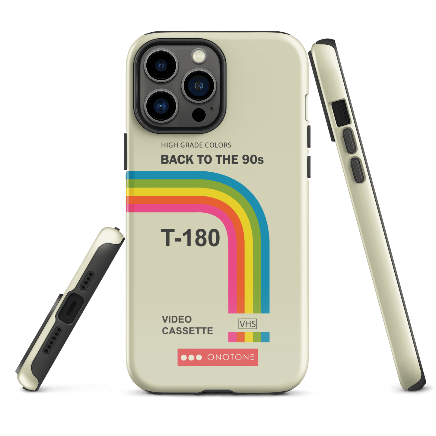 Dual Layer back to 90s VHS modern iPhone® Case ( MD-1281)