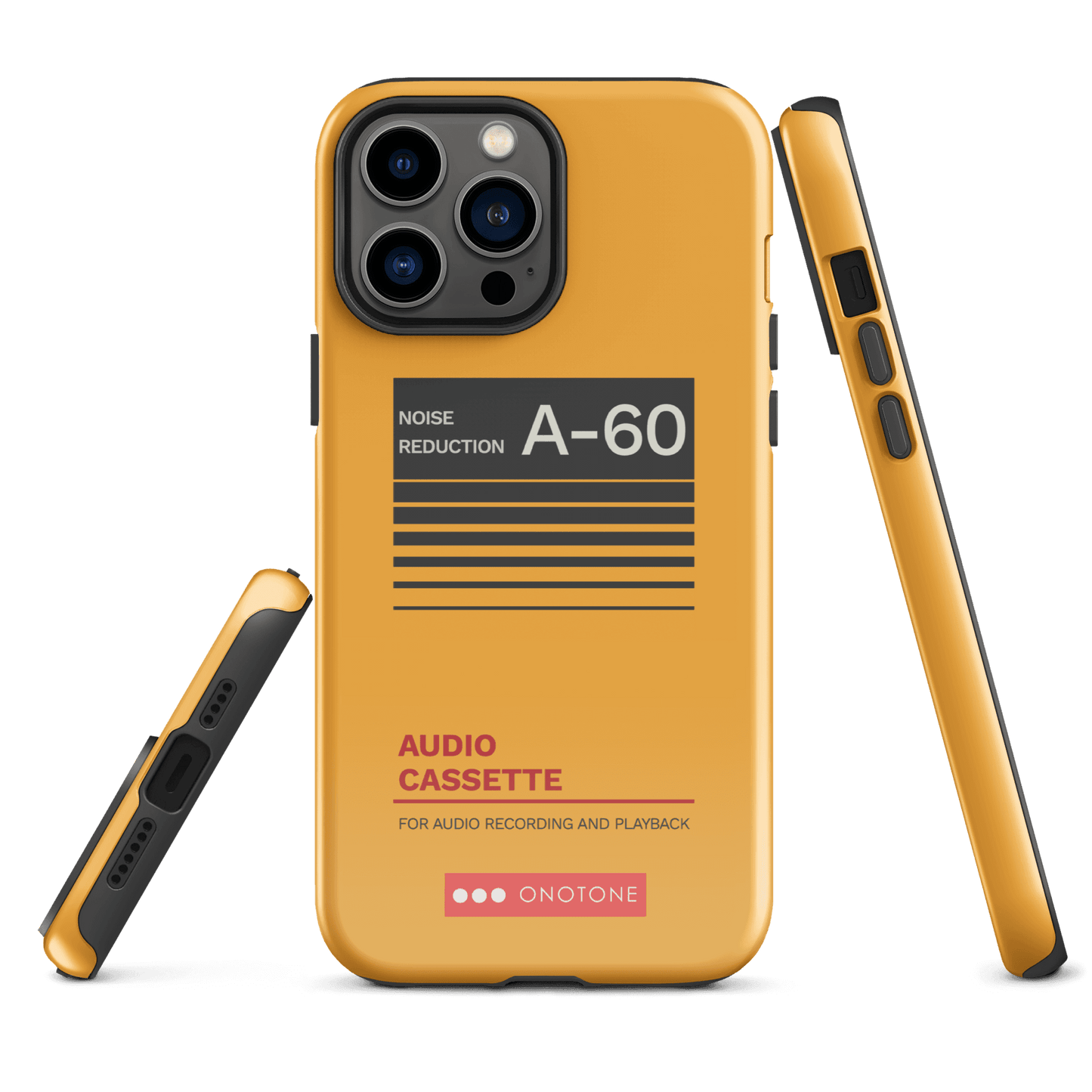Dual Layer audio casette modern iPhone® Case ( MD-1225)