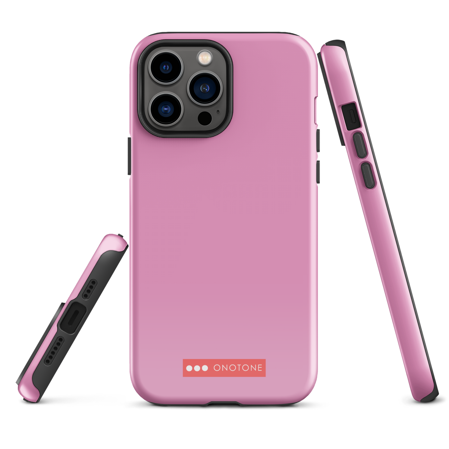 Dual Layer pink iPhone® Case - Pantone® 333