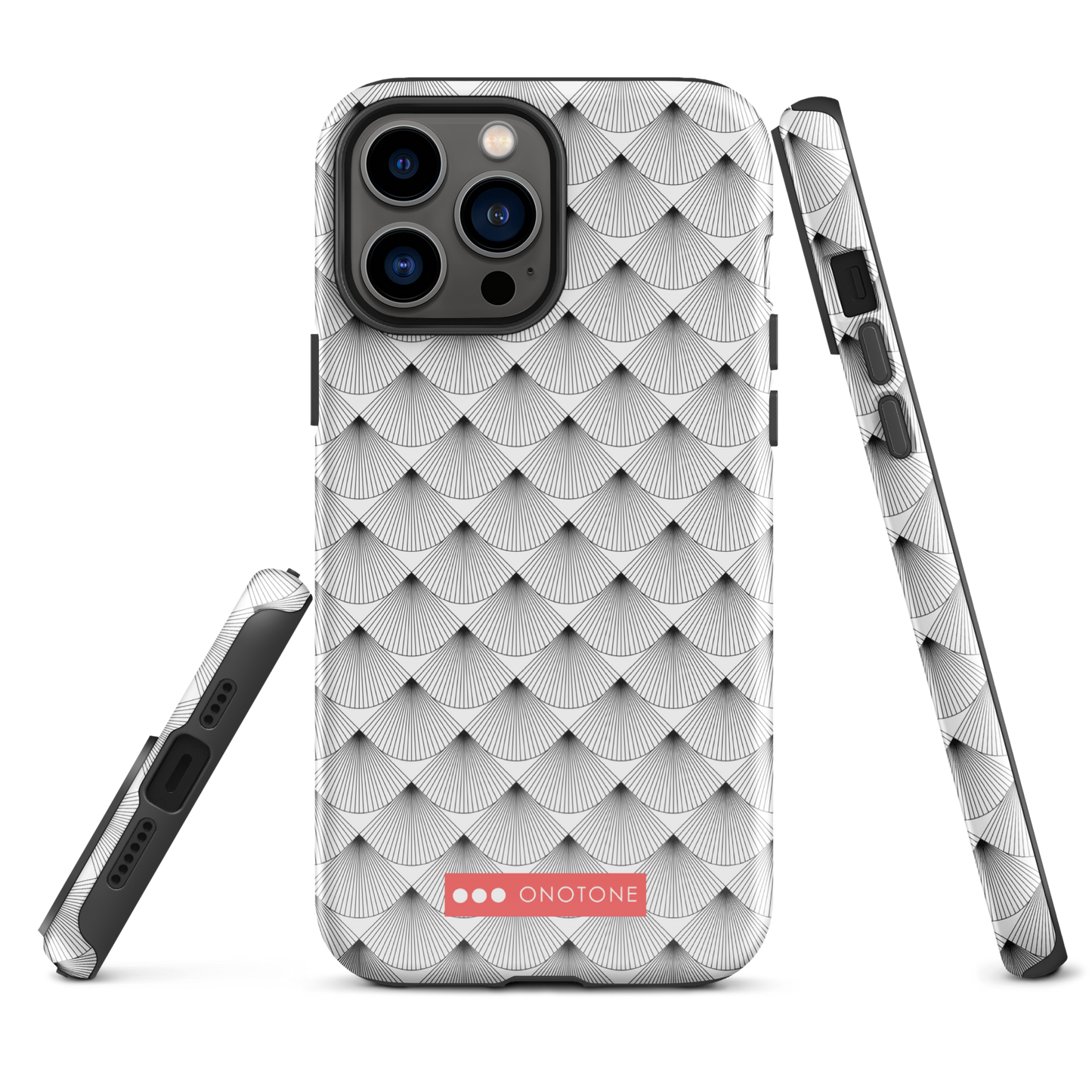 Japanese design indigo iPhone® Case with patterns