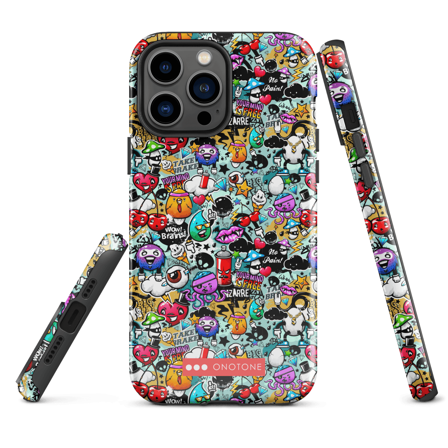 Dual Layer iPhone® Case with Street Art