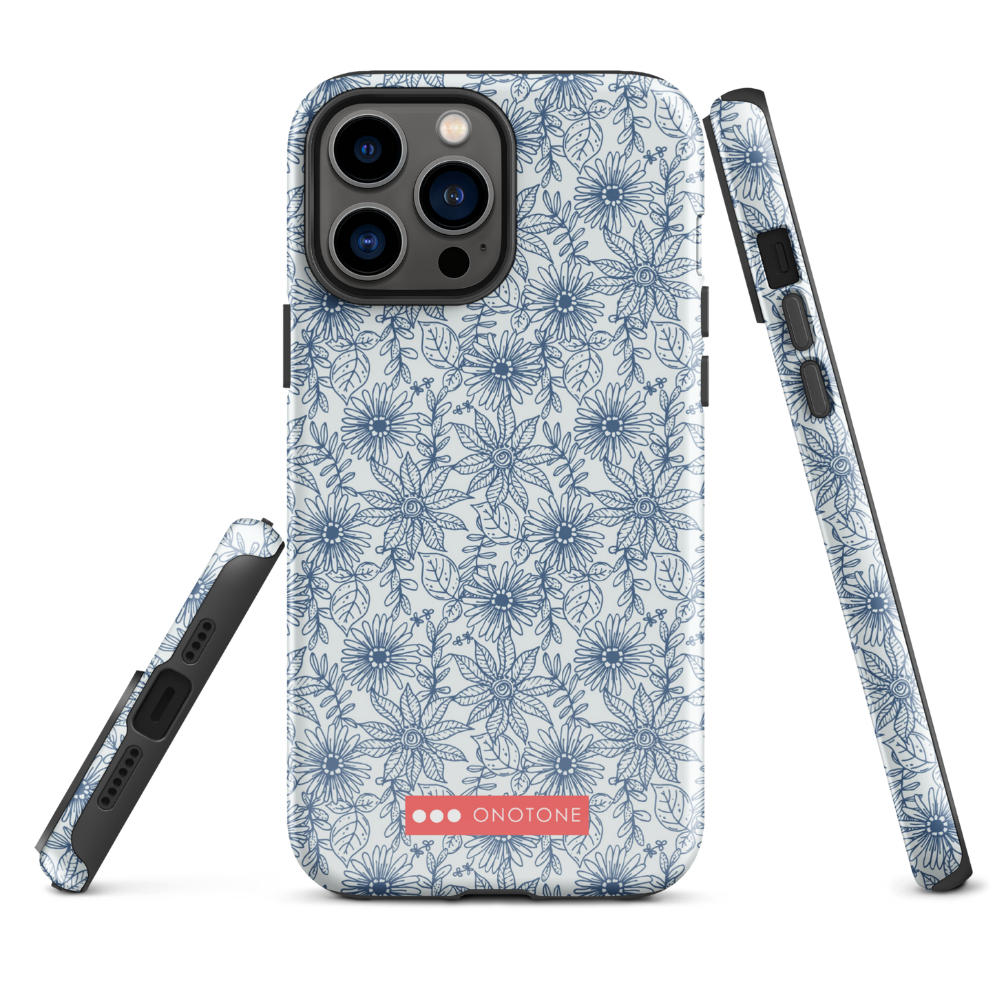 Japanese design indigo iPhone® Case
