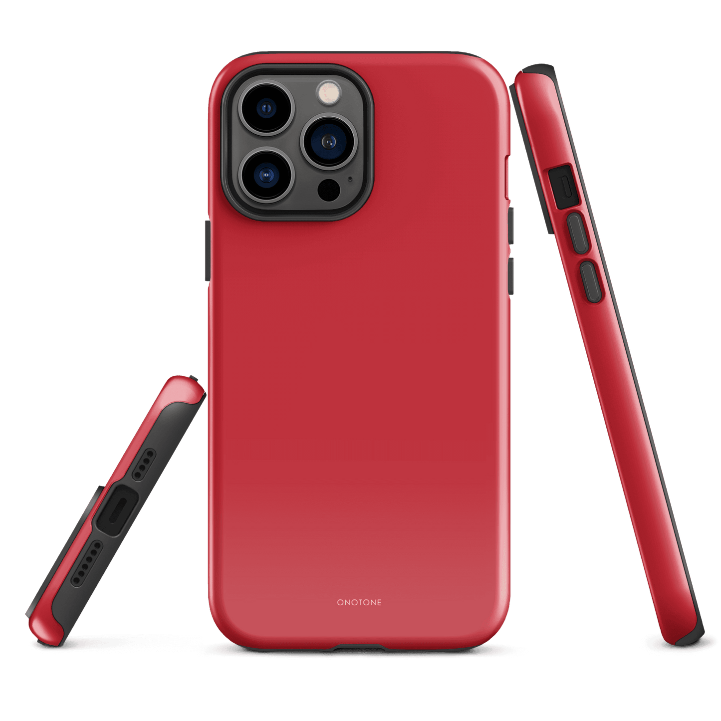 Solid Color red iPhone® Case - Pantone® 186
