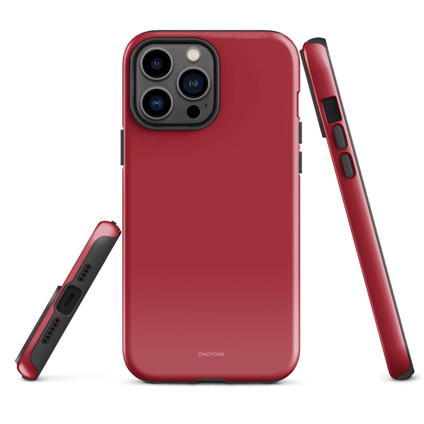 Solid Color red iPhone® Case - Pantone® 187