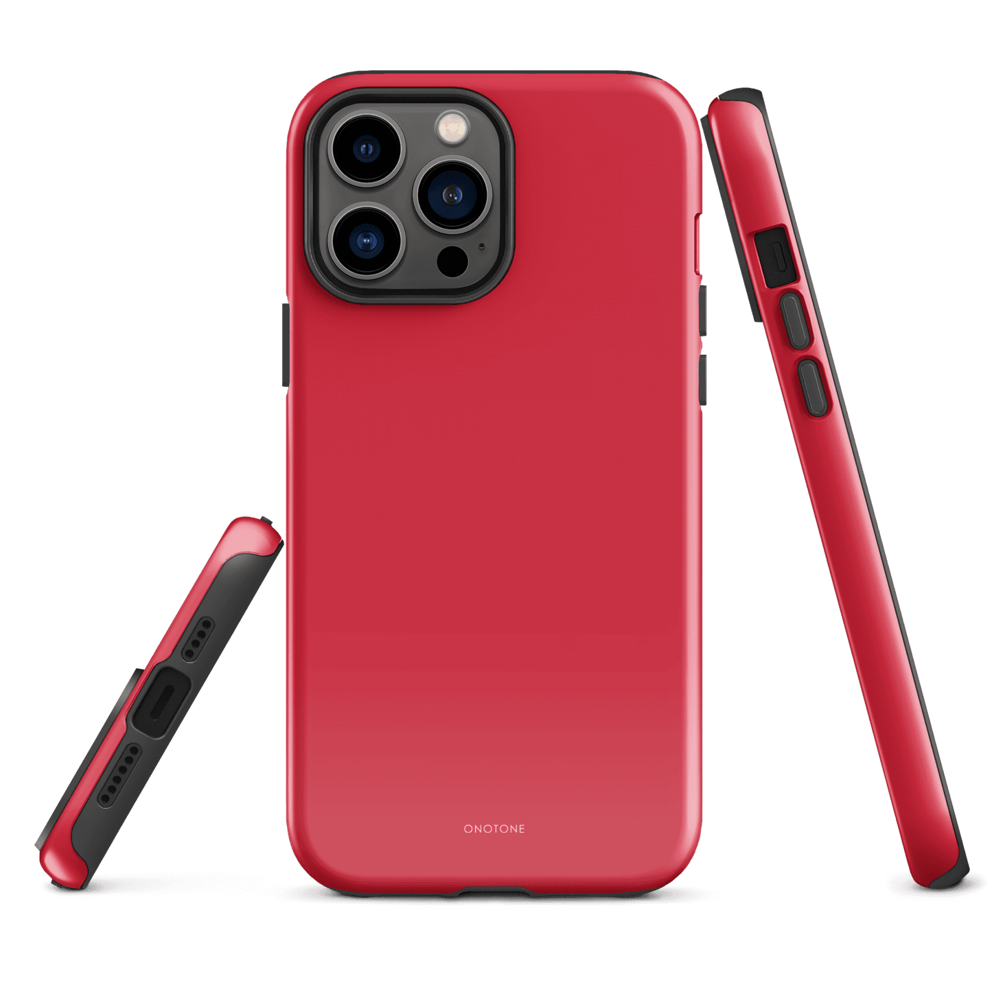 Solid Color red iPhone® Case - Pantone® 199