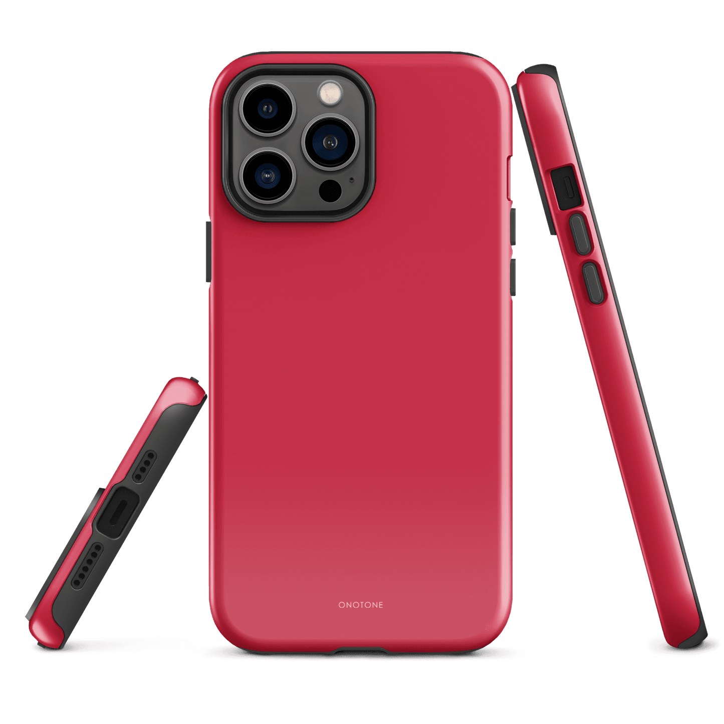 Solid Color red iPhone® Case - Pantone® 206