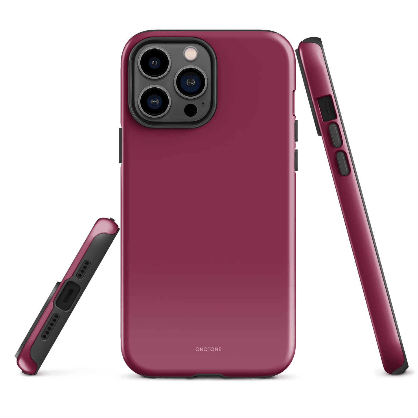 Solid Color red iPhone® Case - Pantone® 208