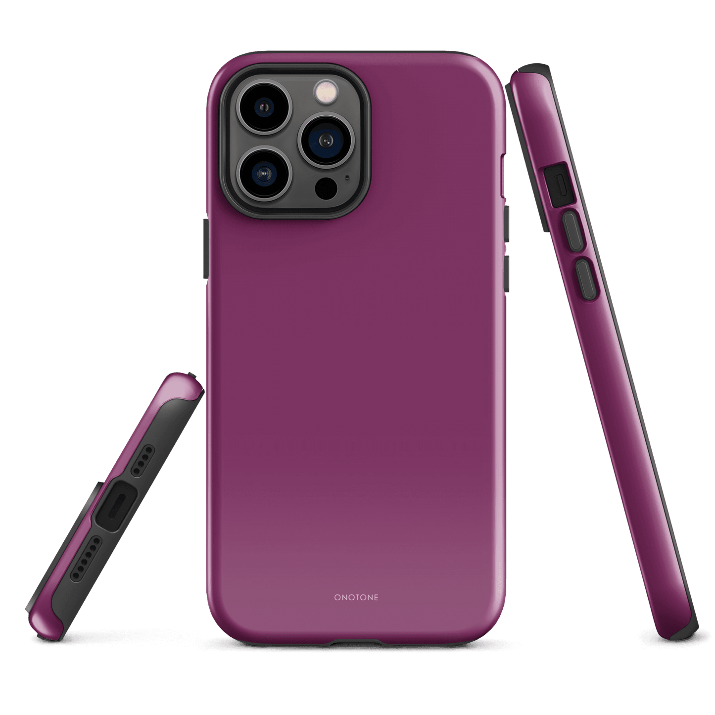 Solid Color purple iPhone® Case - Pantone® 242