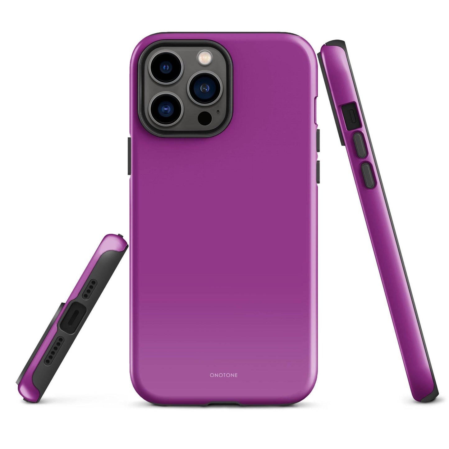 Solid Color purple iPhone® Case - Pantone® 254