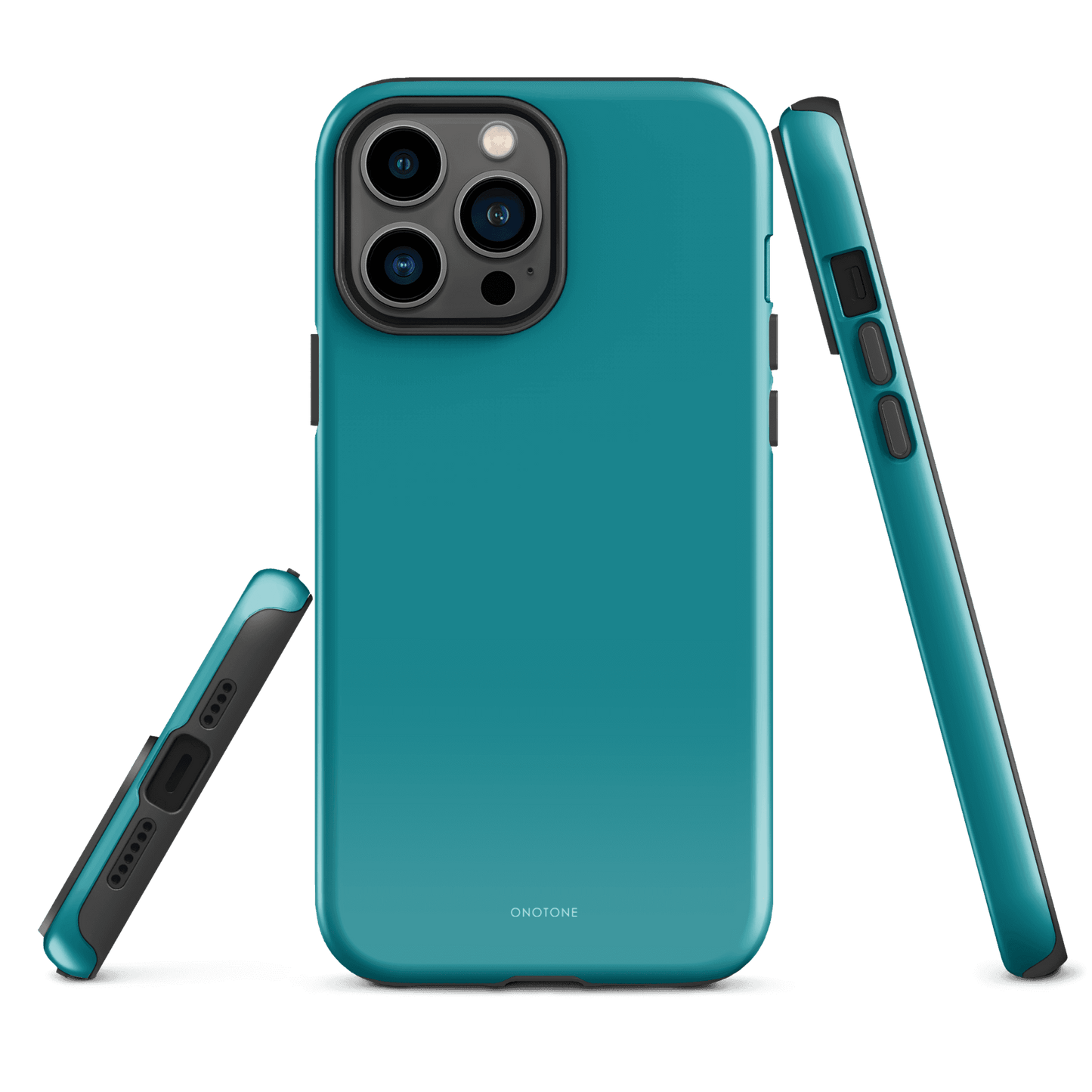 Solid Color teal iPhone® Case - Pantone® 321