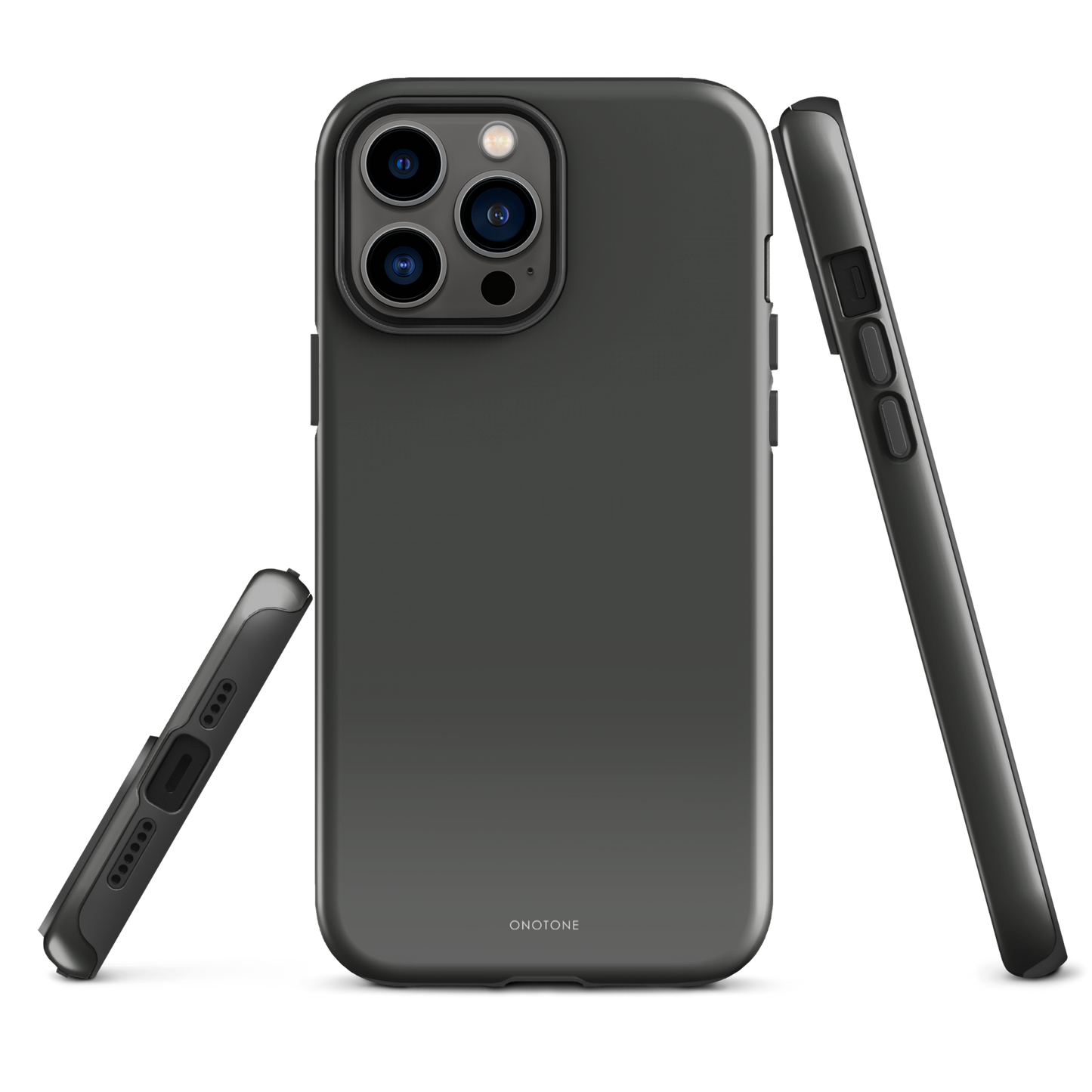 GRAY MINIMALIST IPHONE® CASE - PANTONE® 447