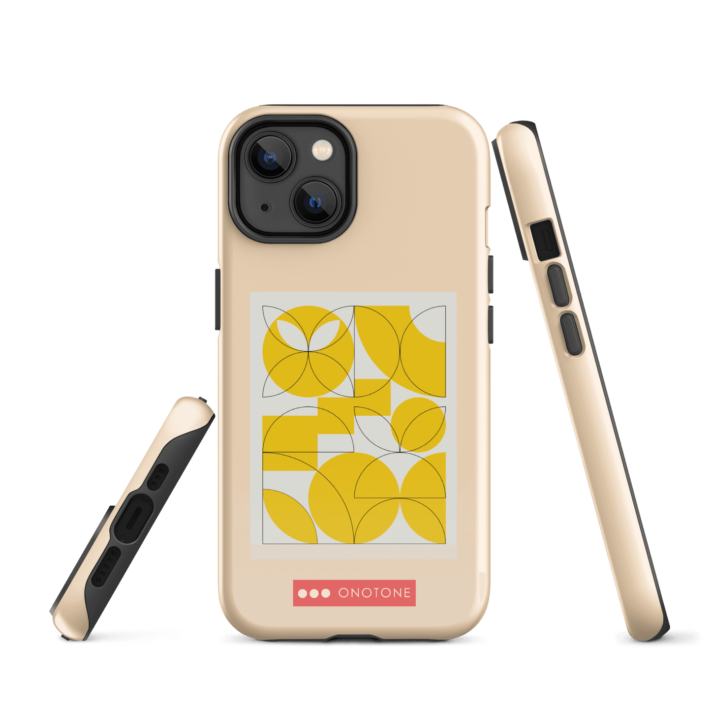 Dual Layer Bauhaus modern iPhone® Case ( MD-3073)