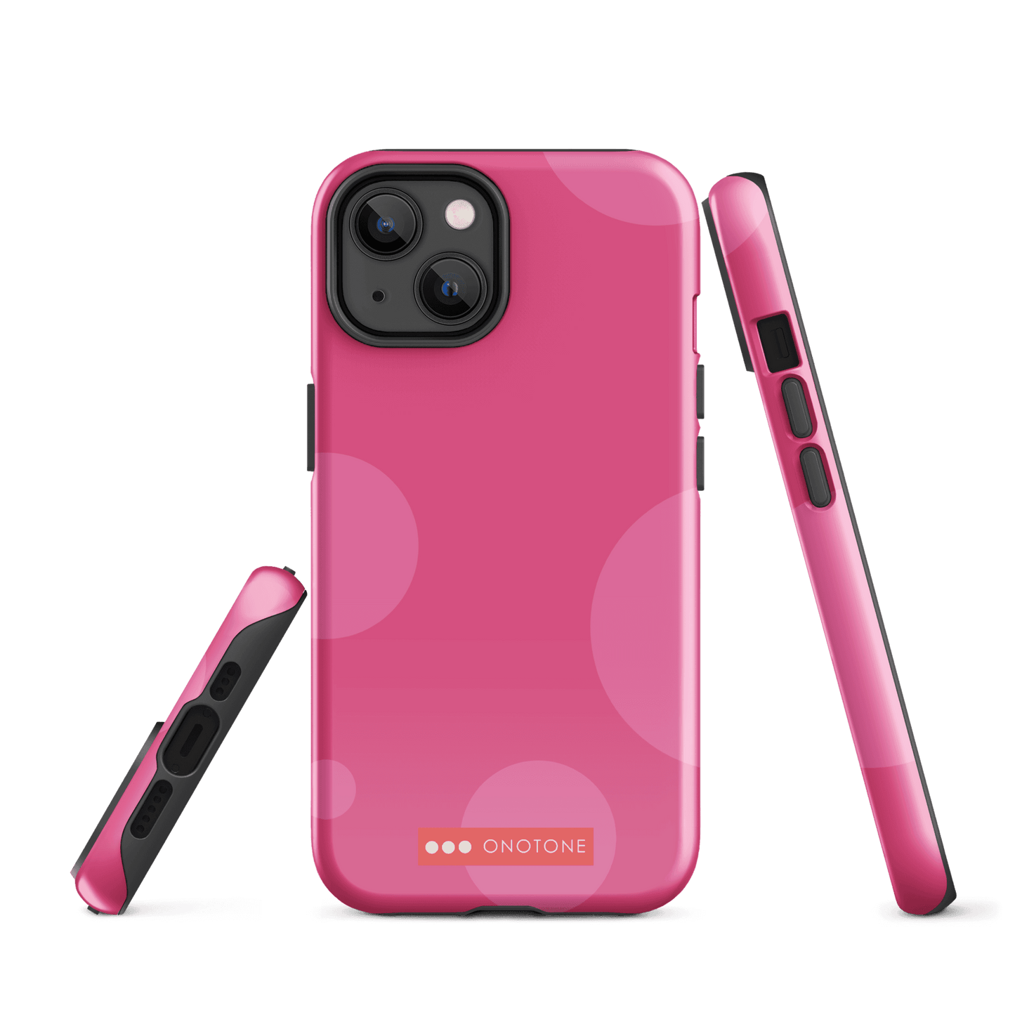 Dual Layer pink modern iPhone® Case ( MD-1729)