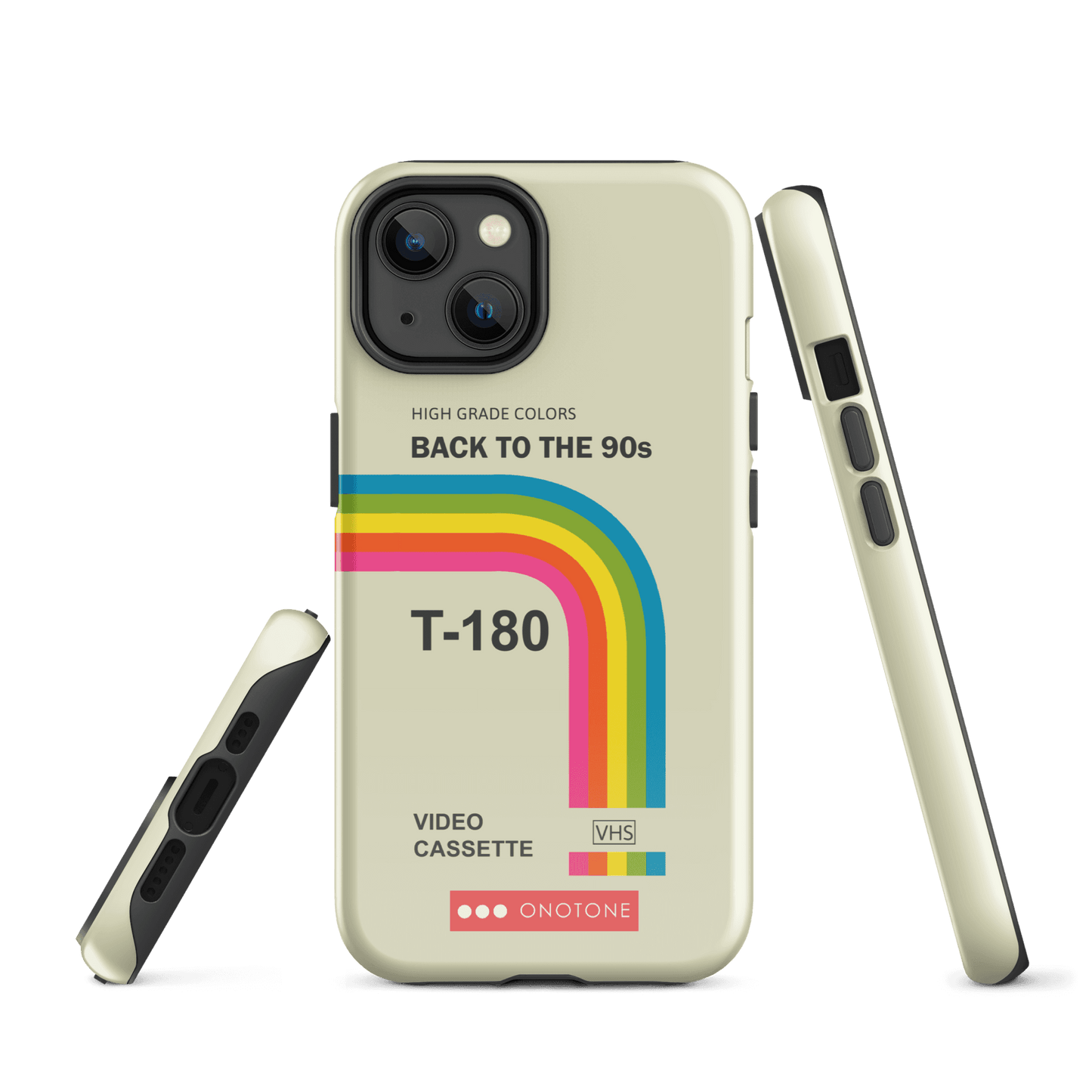 Dual Layer back to 90s VHS modern iPhone® Case ( MD-1281)