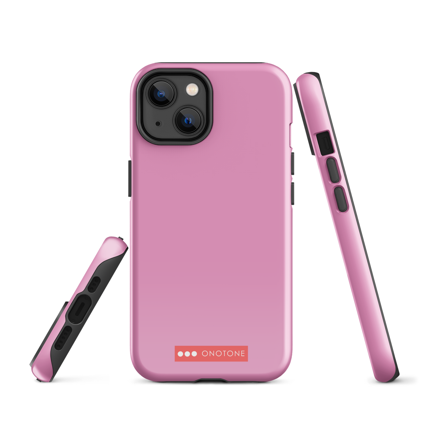 Dual Layer pink iPhone® Case - Pantone® 333