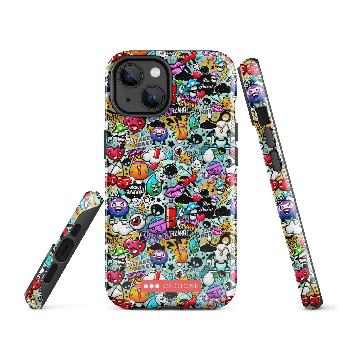 Dual Layer iPhone® Case with Street Art