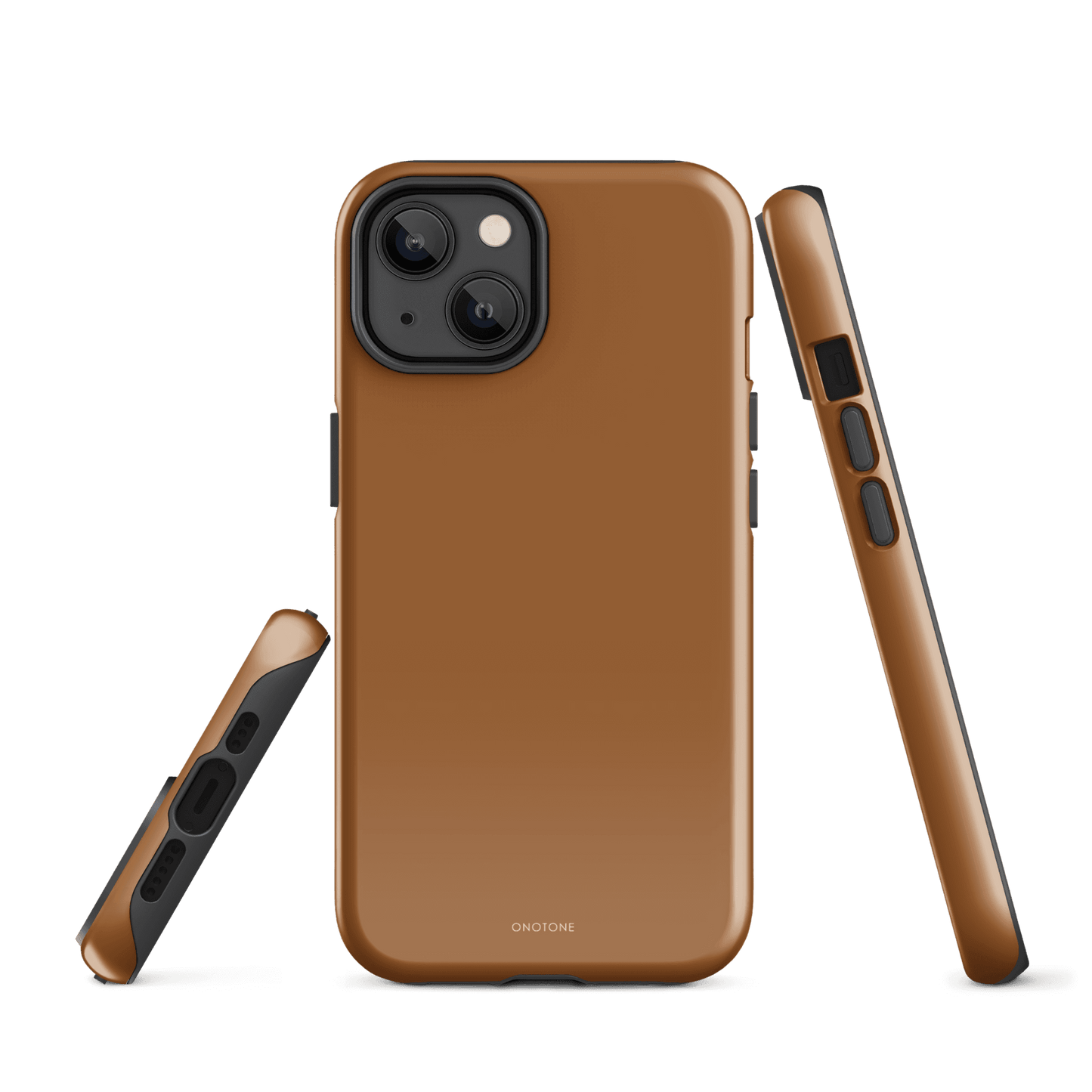 Solid Color brown iPhone® Case - Pantone® 154