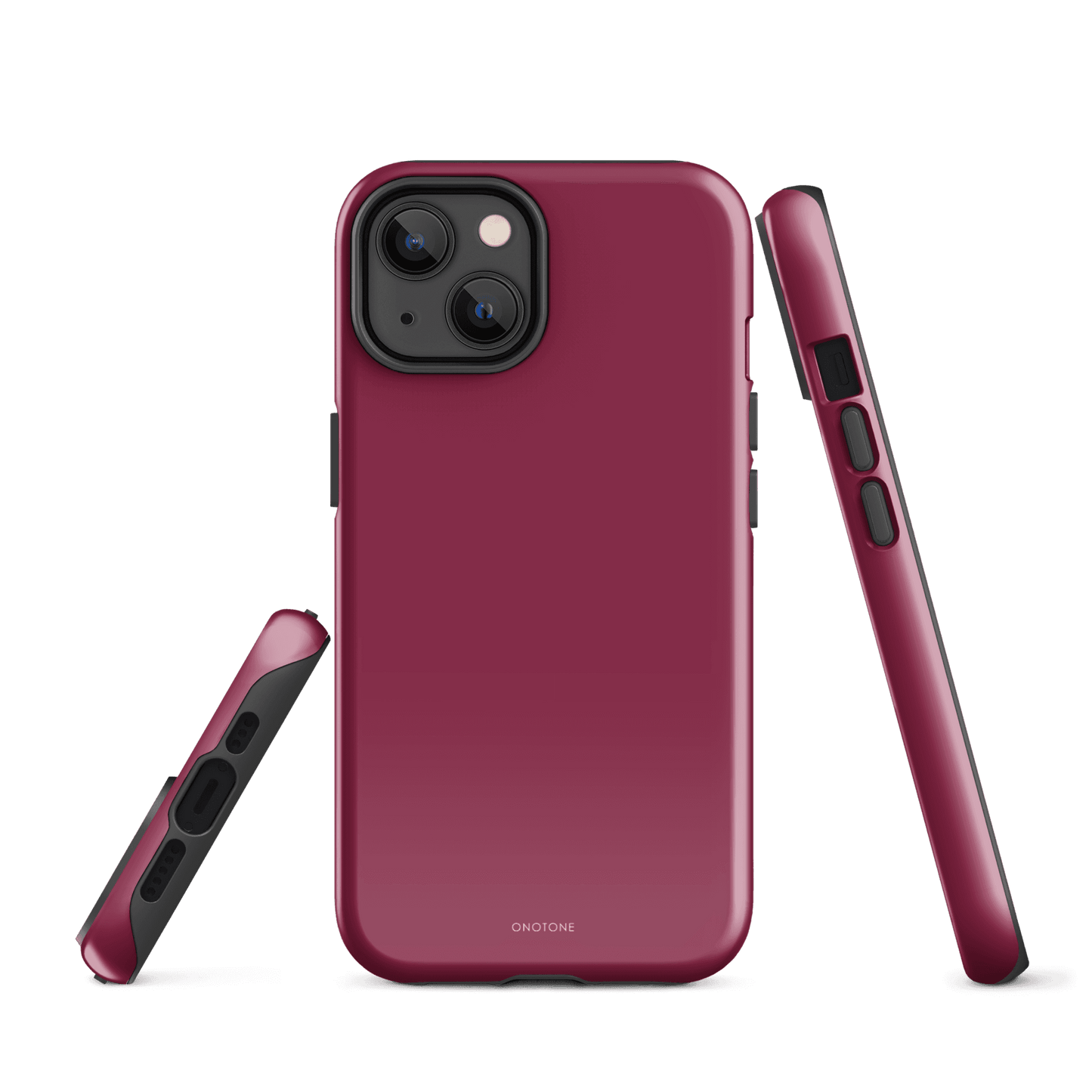 Solid Color red iPhone® Case - Pantone® 208