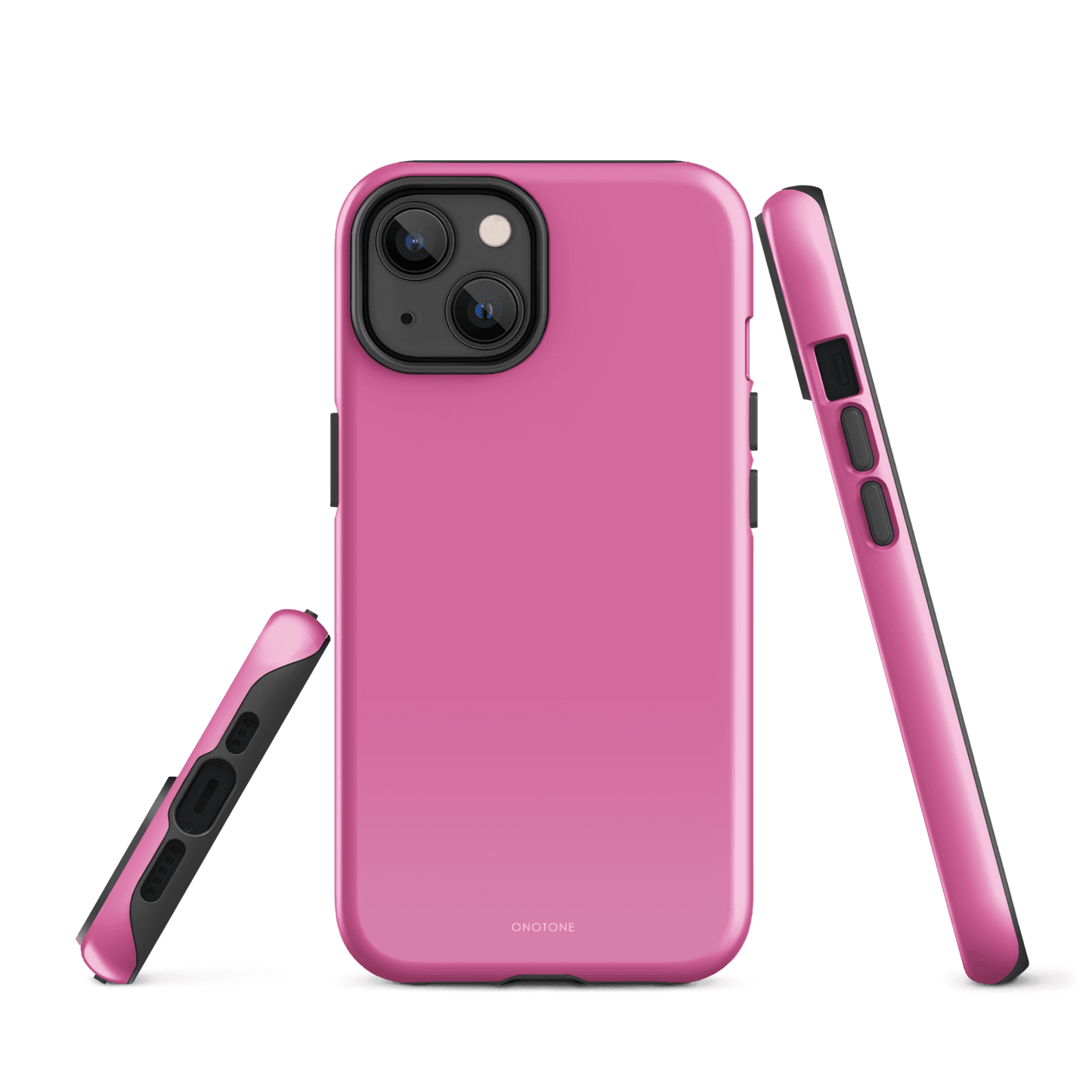 Solid Color pink iPhone® Case - Pantone® 218