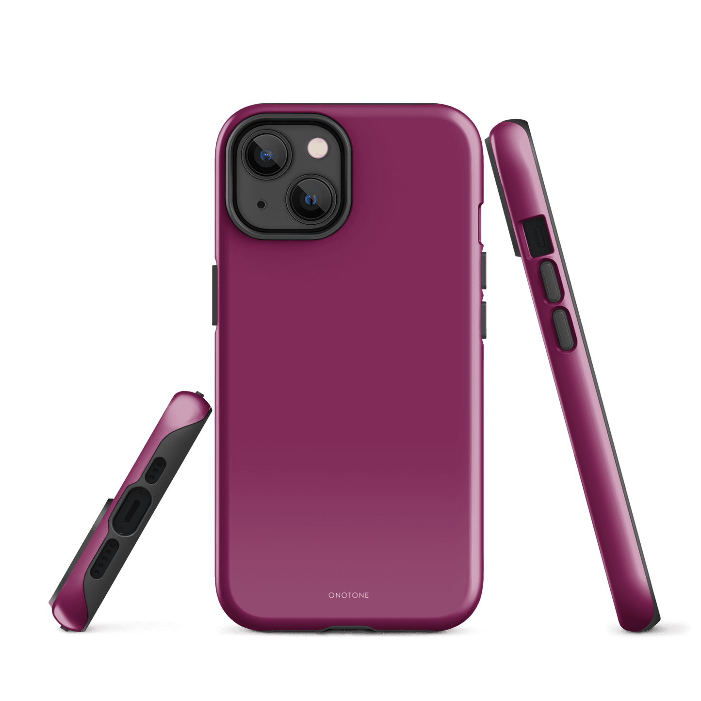 Solid Color purple iPhone® Case - Pantone® 235