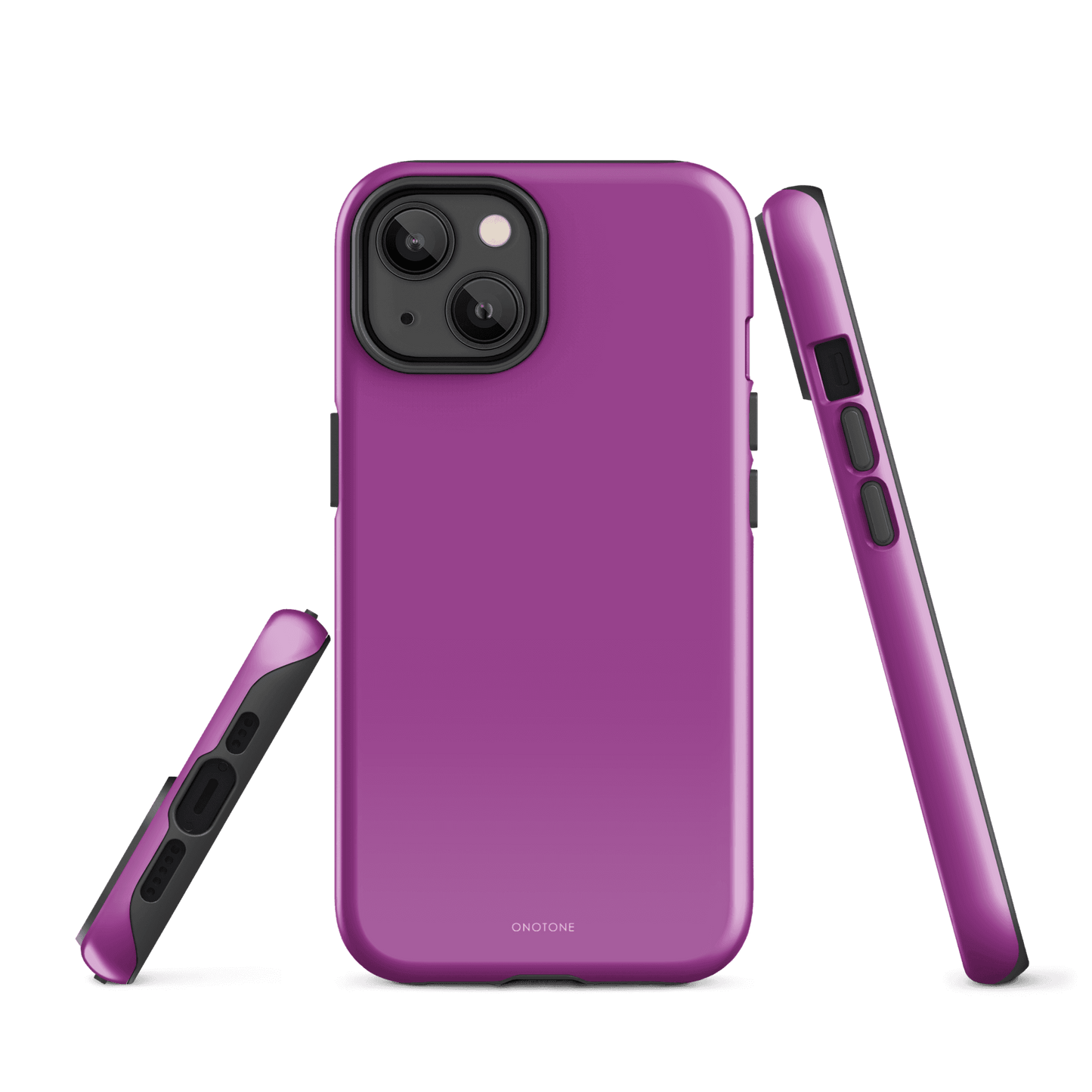 Solid Color purple iPhone® Case - Pantone® 253