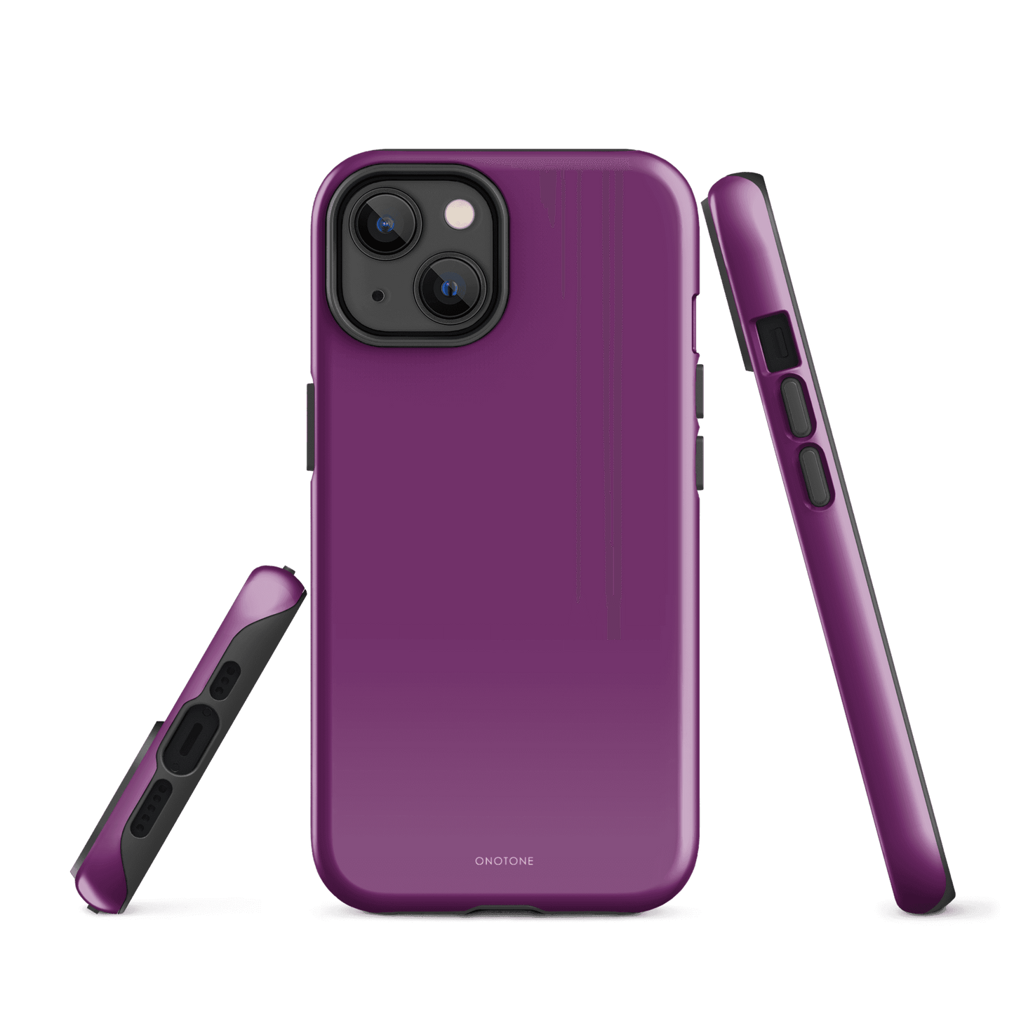 Solid Color purple iPhone® Case - Pantone® 255