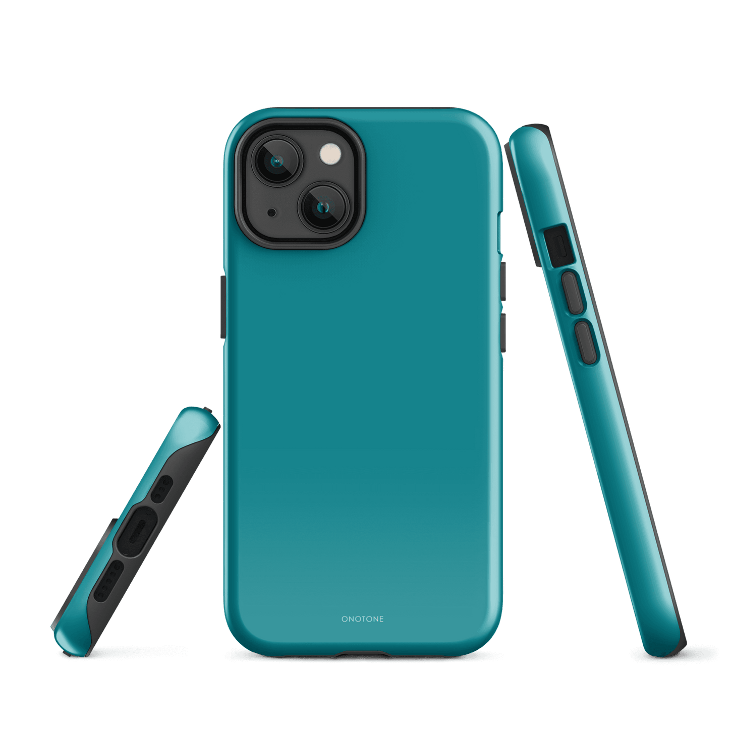 Solid Color teal iPhone® Case - Pantone® 321