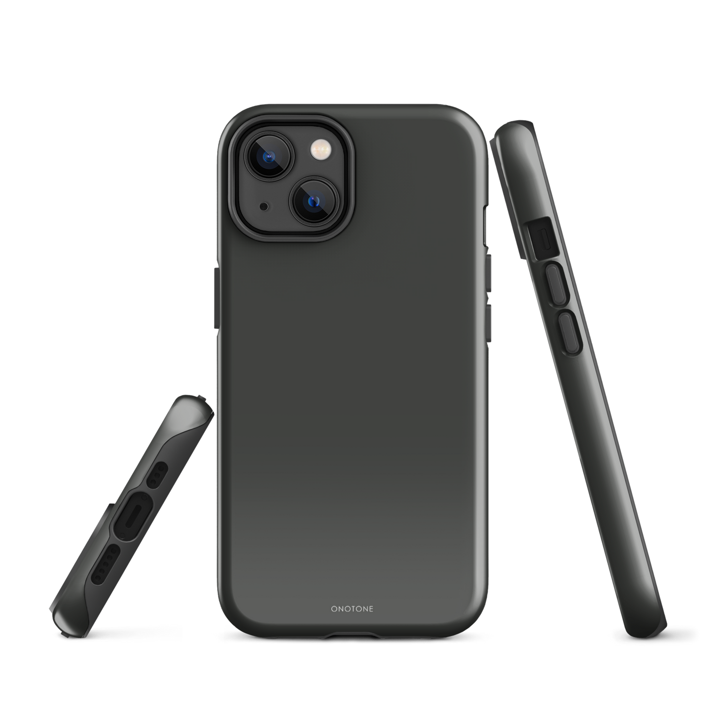 GRAY MINIMALIST IPHONE® CASE - PANTONE® 447