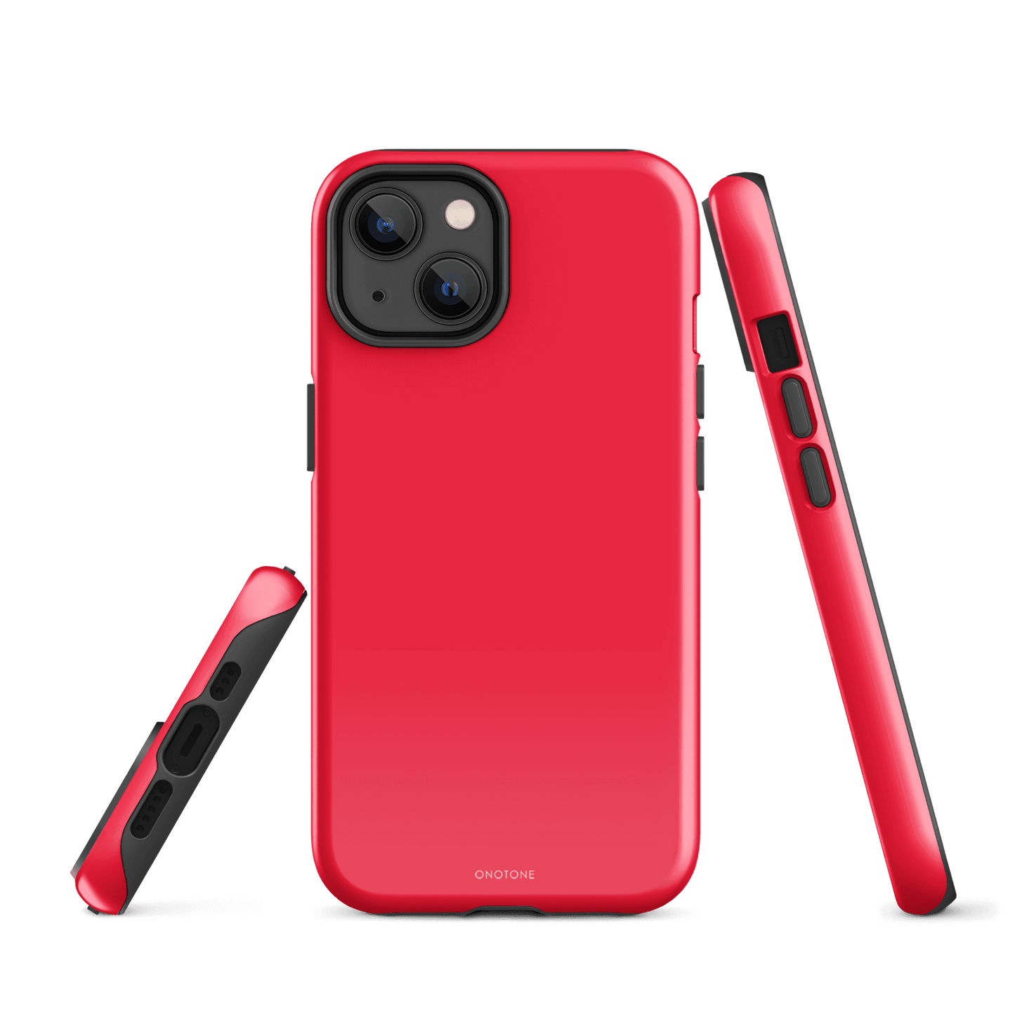 Neon Red iPhone Case
