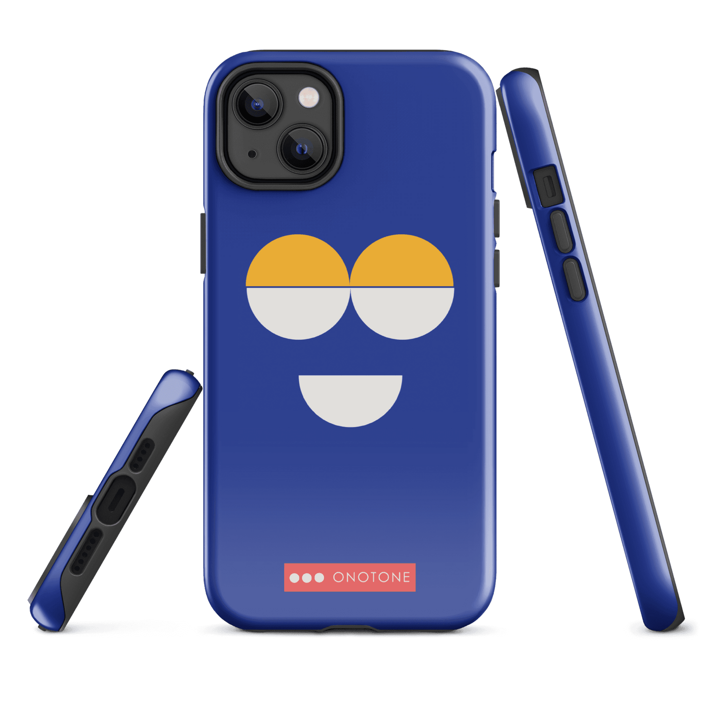 Dual Layer blue modern iPhone® Case ( MD-2961)