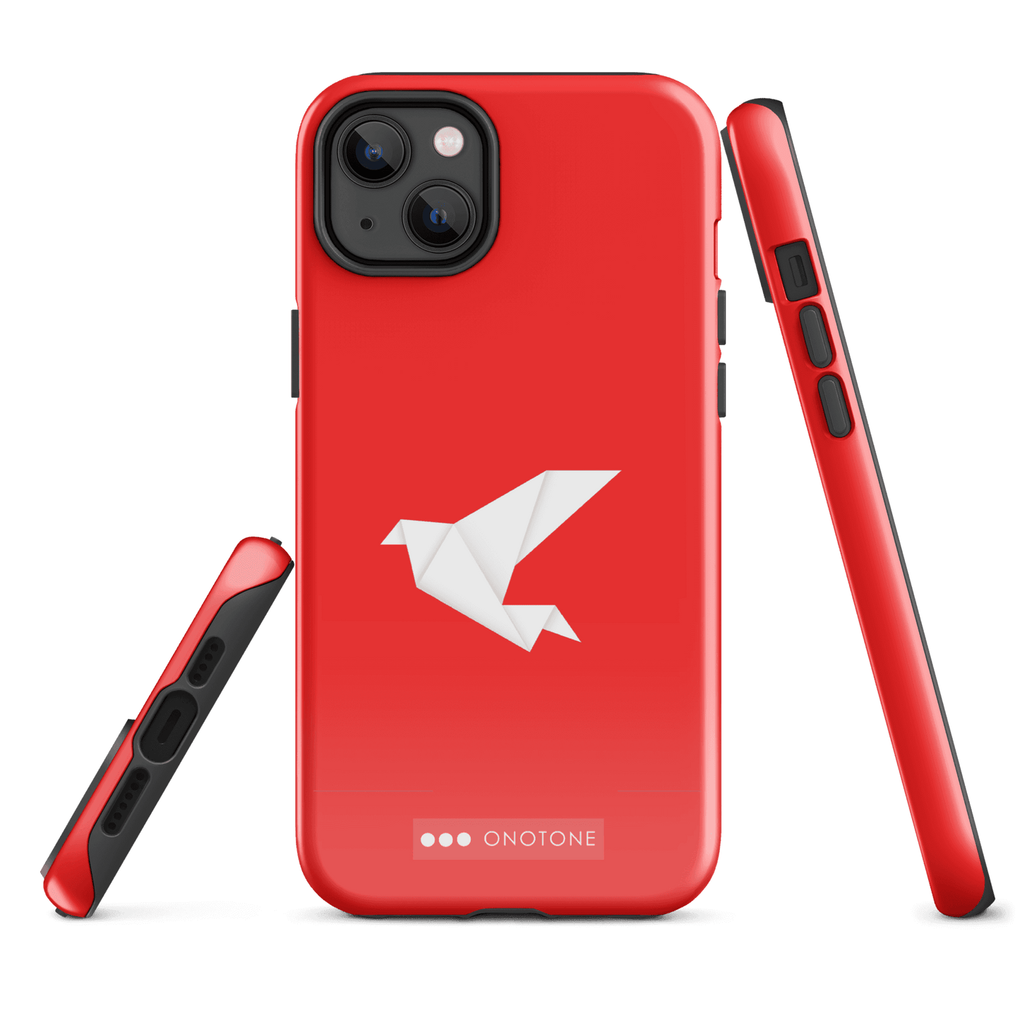 Dual Layer red modern iPhone® Case ( MD-1449)