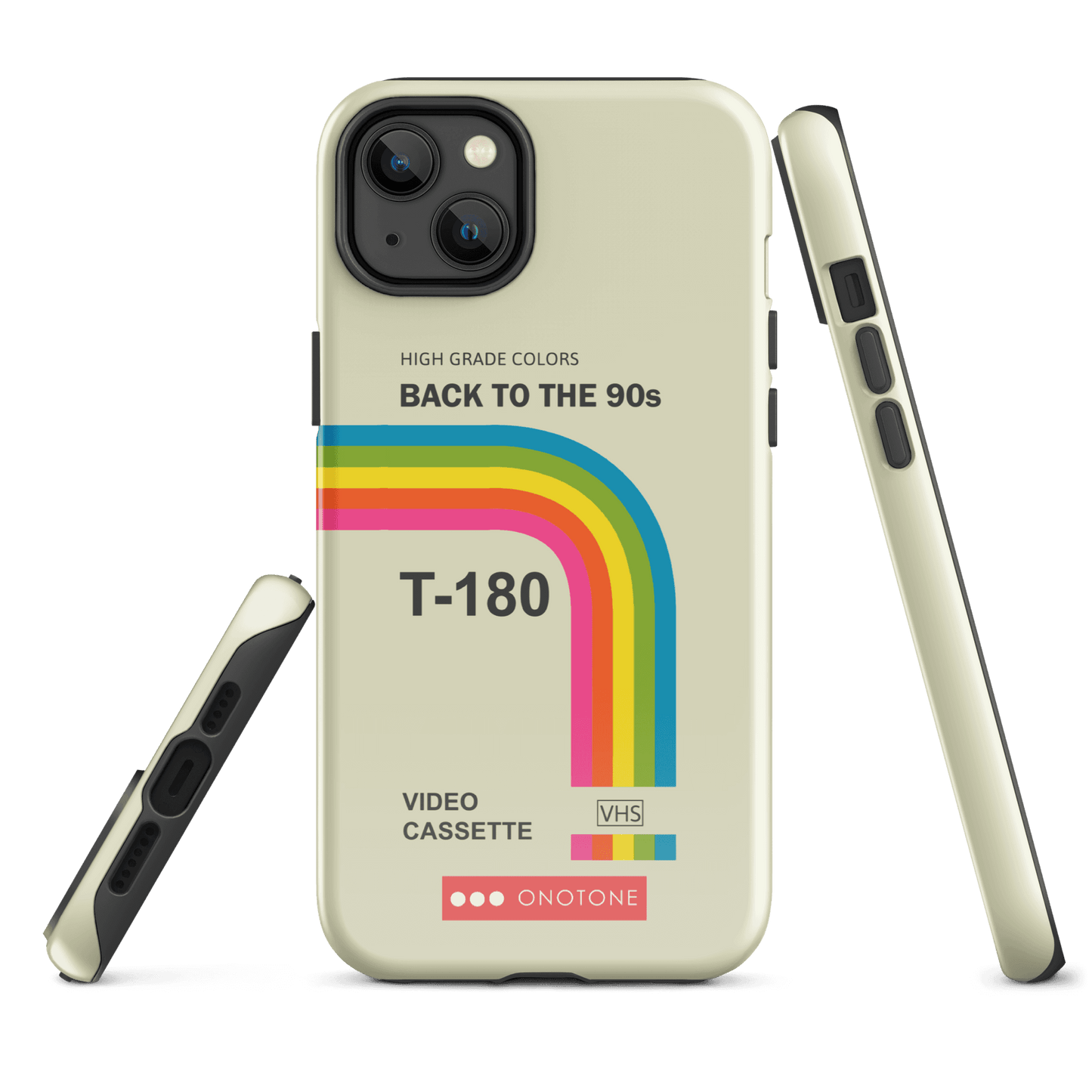 Dual Layer back to 90s VHS modern iPhone® Case ( MD-1281)